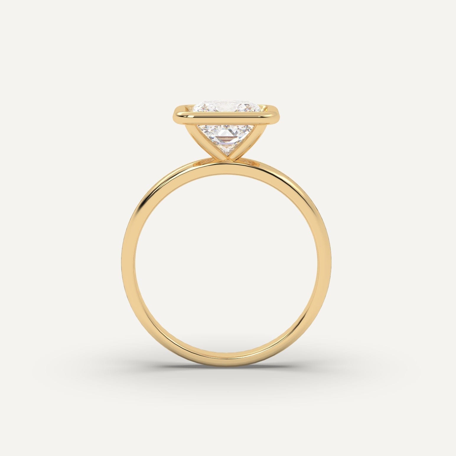 2 Carat Princess Cut Diamond Engagement Ring - Sparkling Solitaire for Proposals, Anniversaries & Special Occasions