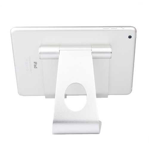 Bakeey™ Aluminum Alloy Multi-Angle Adjustable Anti-Slip Tablet Stand Holder for iPad, iPhone, Smartphones - Perfect for Home Office, Study & Watching Videos