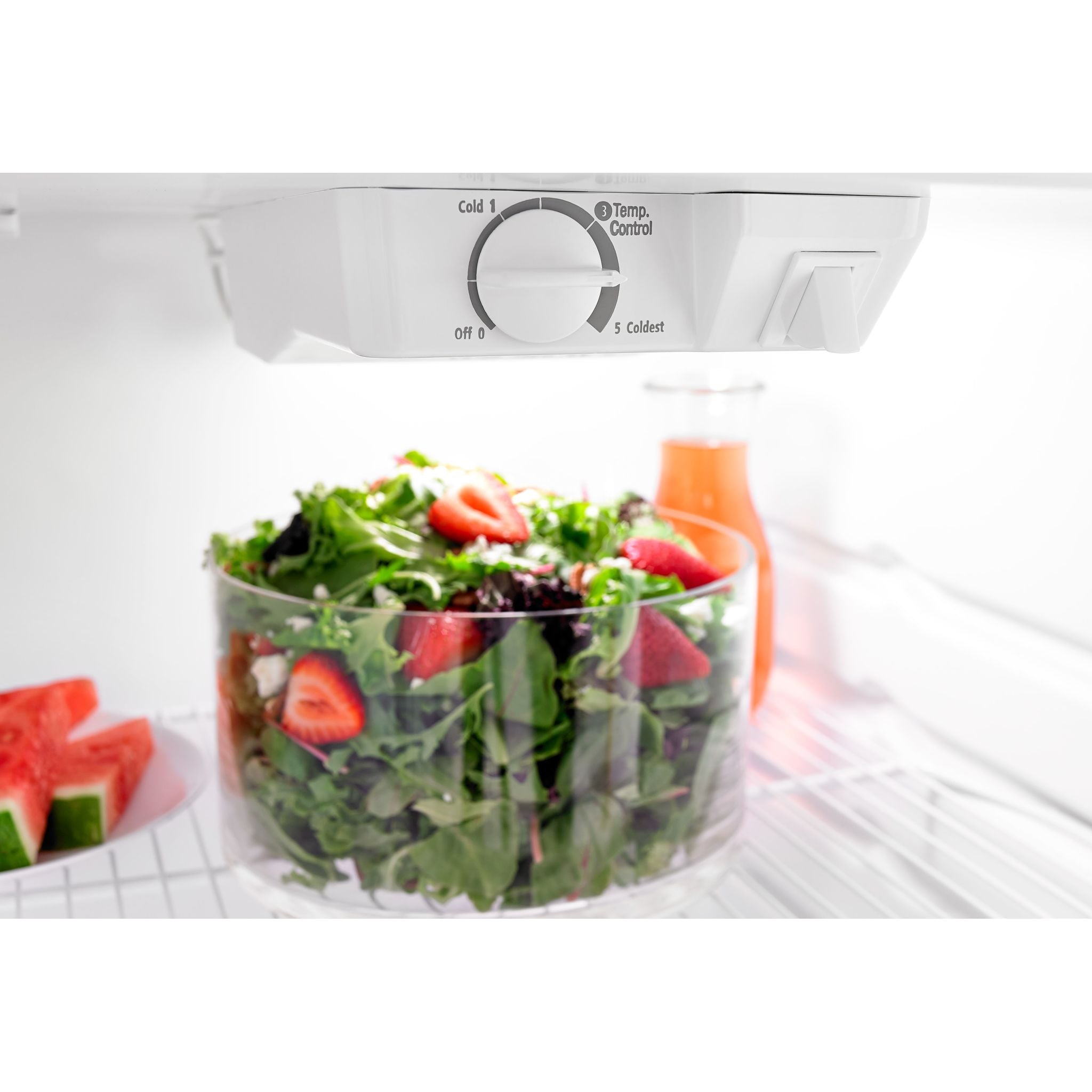 Amana Top Mount Refrigerator ART104TFDW - 18.2 Cu. Ft. White Energy Star Fridge for Kitchen, Apartment & Small Spaces