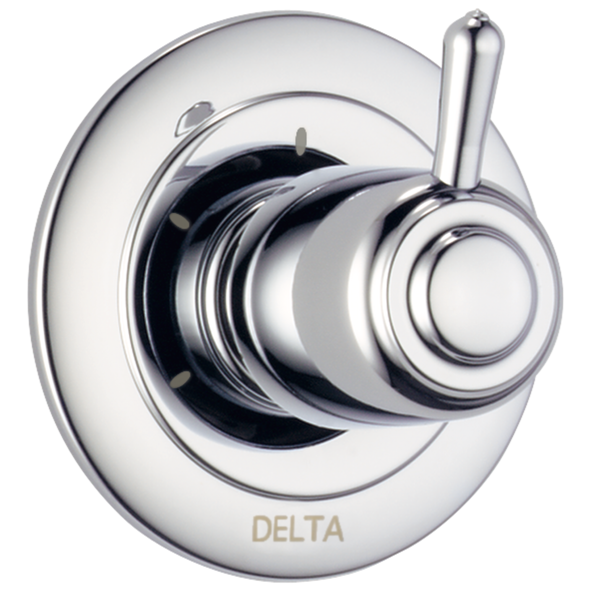 Delta T11800 3-Setting Shower Diverter Trim in Chrome - Perfect for Bathroom Remodeling & Modern Home Upgrades