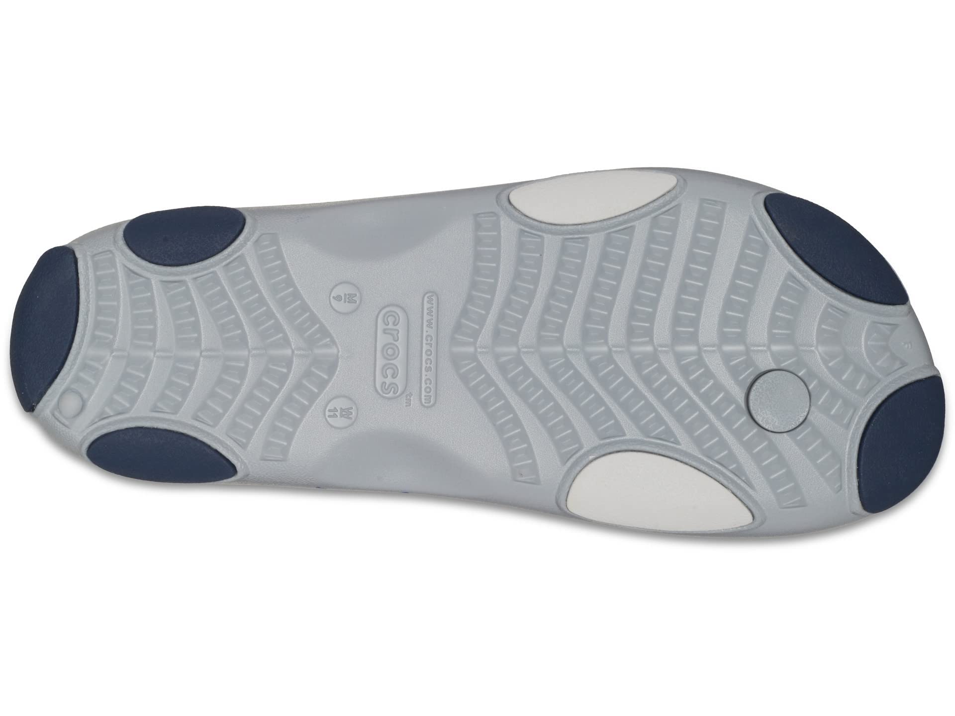 Crocs Unisex Classic All-Terrain Flip Flops - Comfortable Waterproof Sandals for Men & Women - UK Size 9 - Perfect for Beach, Pool, and Outdoor Adventures