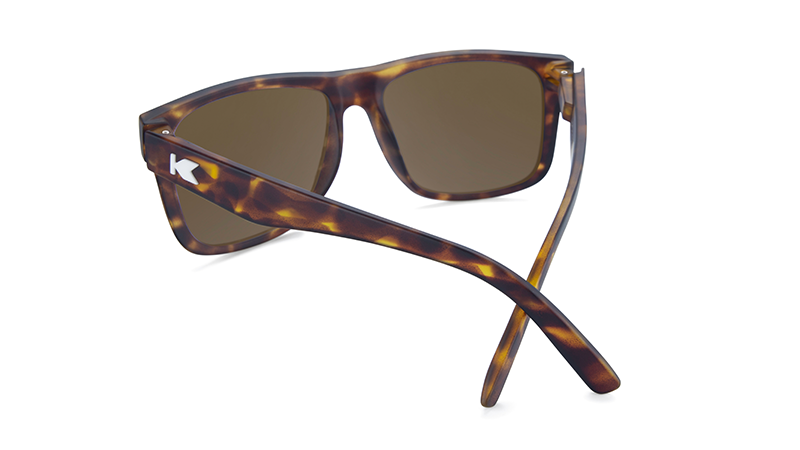 Torrey Pines Matte Tortoise Shell & Amber Sunglasses - Stylish UV Protection for Outdoor Activities, Beach, and Driving