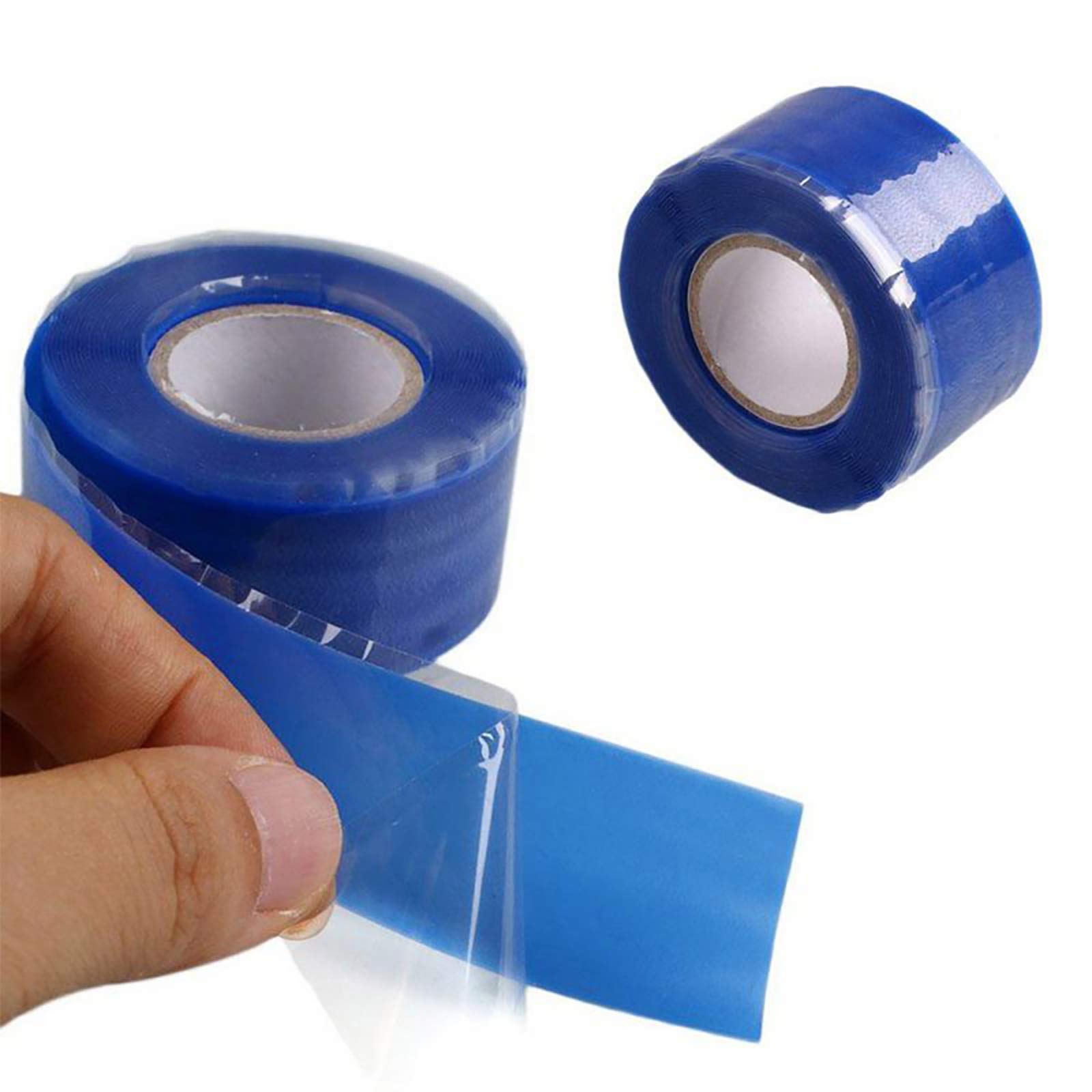 Self-Fusing Silicone Tape - Waterproof, Stretchable Electrical & Plumbing Repair Tape (2.5cm x 300cm, Yellow) - Ideal for Pipe Leaks, Wire Insulation & Emergency Fixes