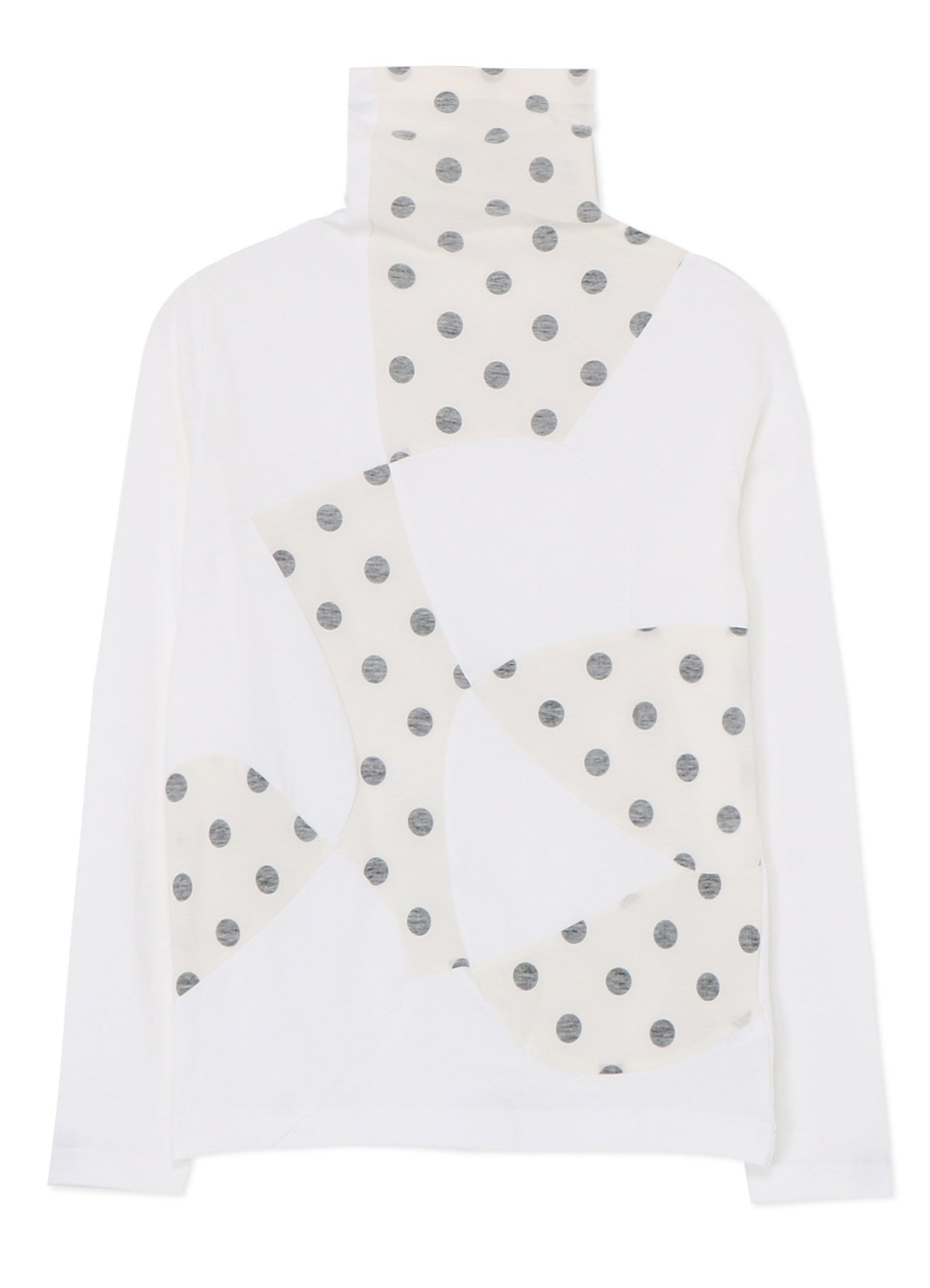 Soft Cotton Jersey Patchwork Turtleneck Sweater for Women - Cozy Winter Layering & Casual Office Wear