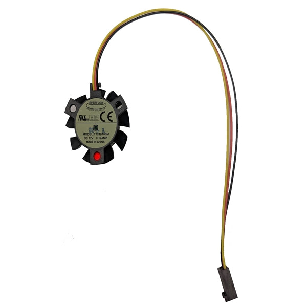 Everflow T124010BM 40x10mm 12V DC Cooling Fan with 3-Pin Connector - Perfect for PC Cooling, Electronics & DIY Projects