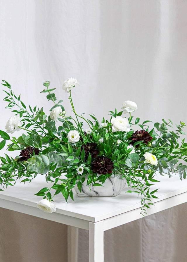 Sympathy Casket Spray - Elegant Funeral Flower Arrangement for Memorial Services & Graveside Tributes - Perfect for Funerals, Wakes & Memorials