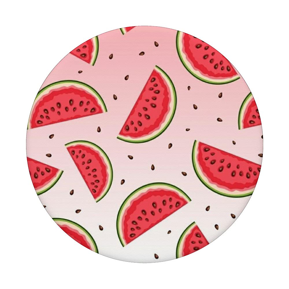 Watermelon-Themed PopSockets Swappable PopGrip - Summer Fruit Design for Watermelon Lovers - Perfect for Phones, Tablets & Laptops