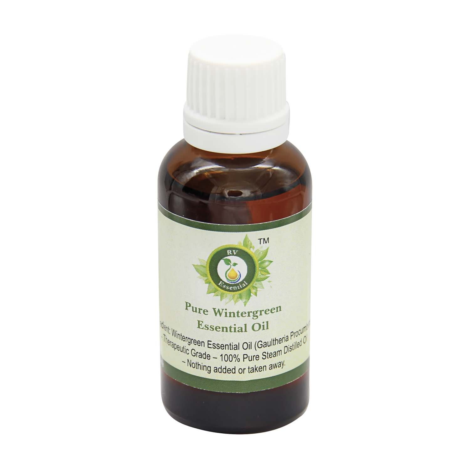 Pure Wintergreen Essential Oil 10ml (Gaultheria Procumbens) - 100% Natural Aromatherapy Oil for Pain Relief, Massage & Relaxation - Perfect for Diffusers, DIY Skincare & Home Spa