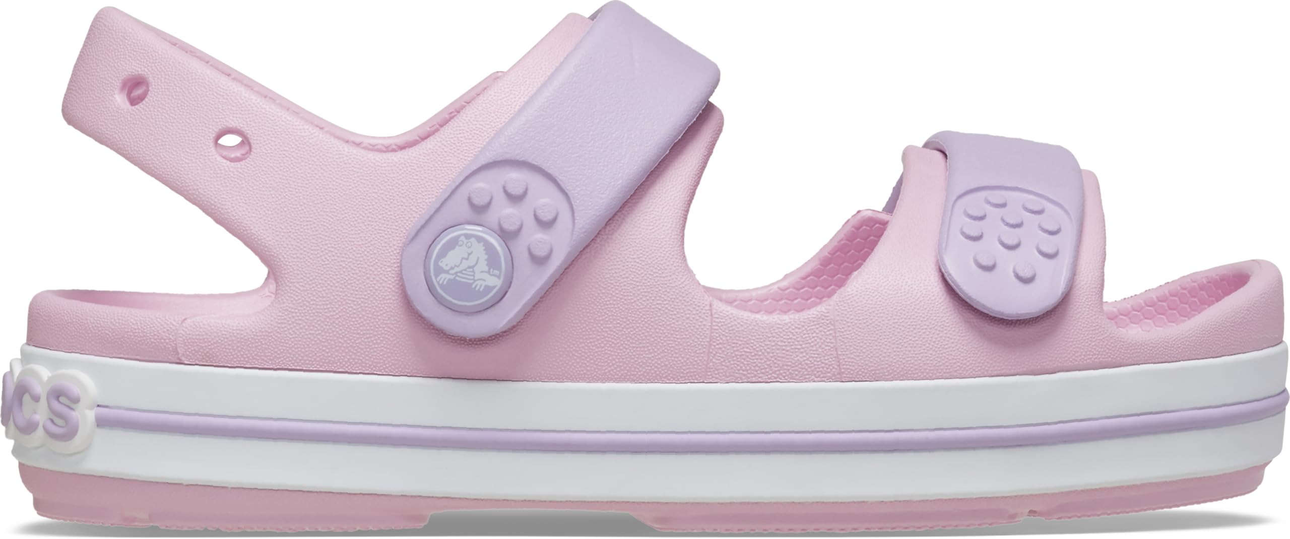 Crocs Unisex Kids Crocband Cruiser Sandals - Lightweight Comfortable Water Shoes for Boys & Girls - Perfect for Beach, Pool, and Outdoor Play