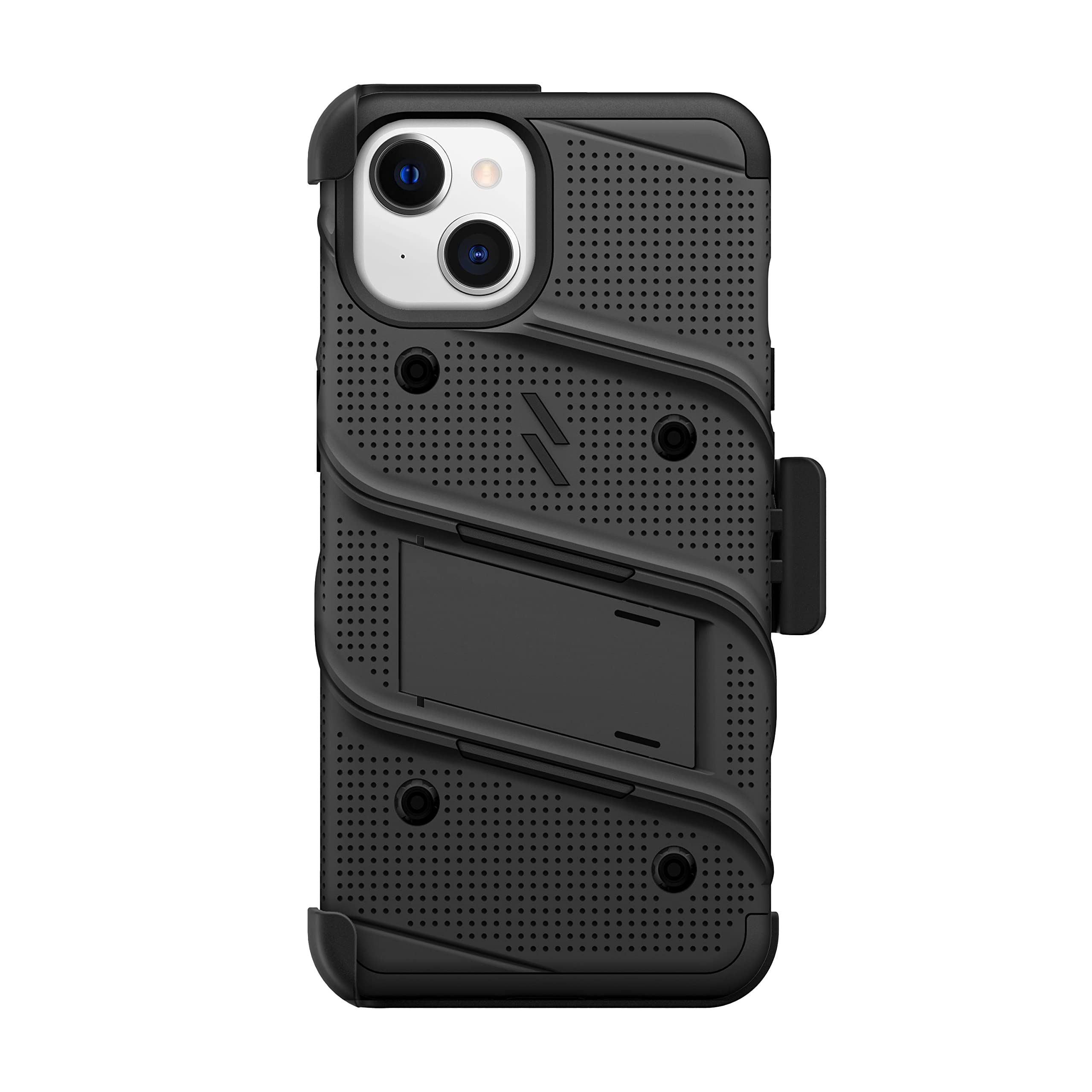 ZIZO iPhone 13 Mini Case with Screen Protector & Kickstand - for Work & Travel