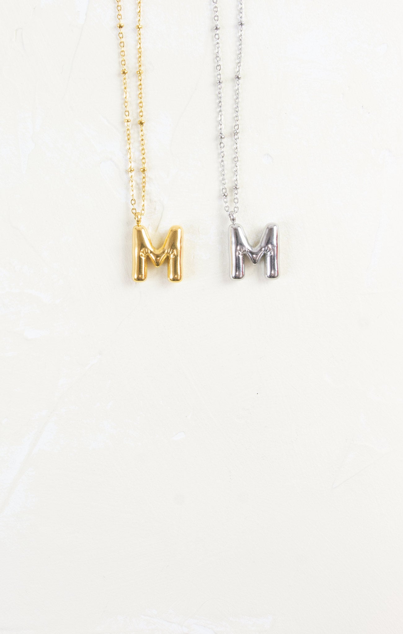 Ivy Cloud Letter Necklace - Personalized Initial Pendant Jewelry for Women - Perfect Gift for Birthday, Anniversary & Valentine's Day