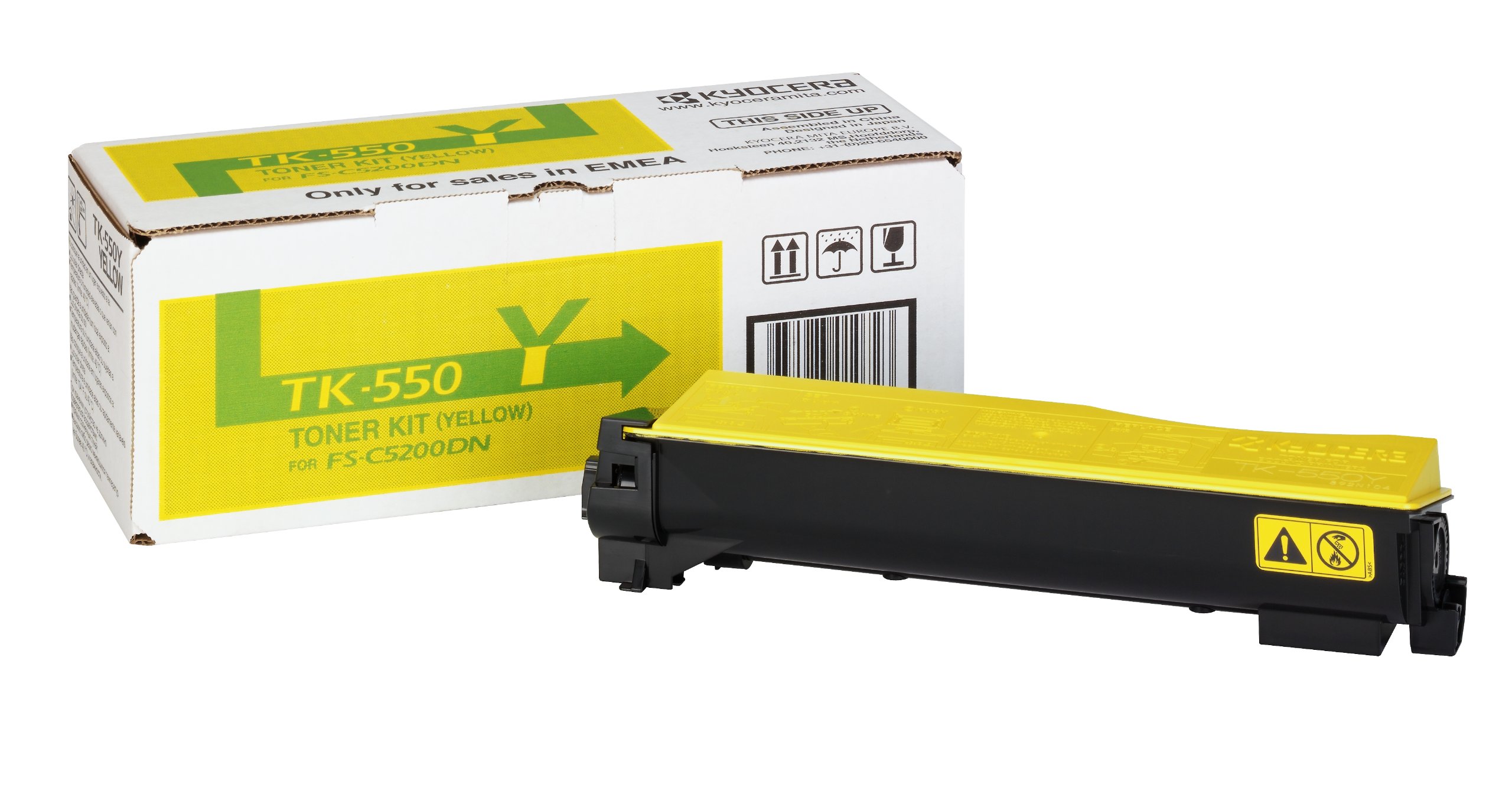 Premium Yellow Toner Cartridge for HP, Canon, Brother Printers - High-Yield Replacement for Home & Office Printing
