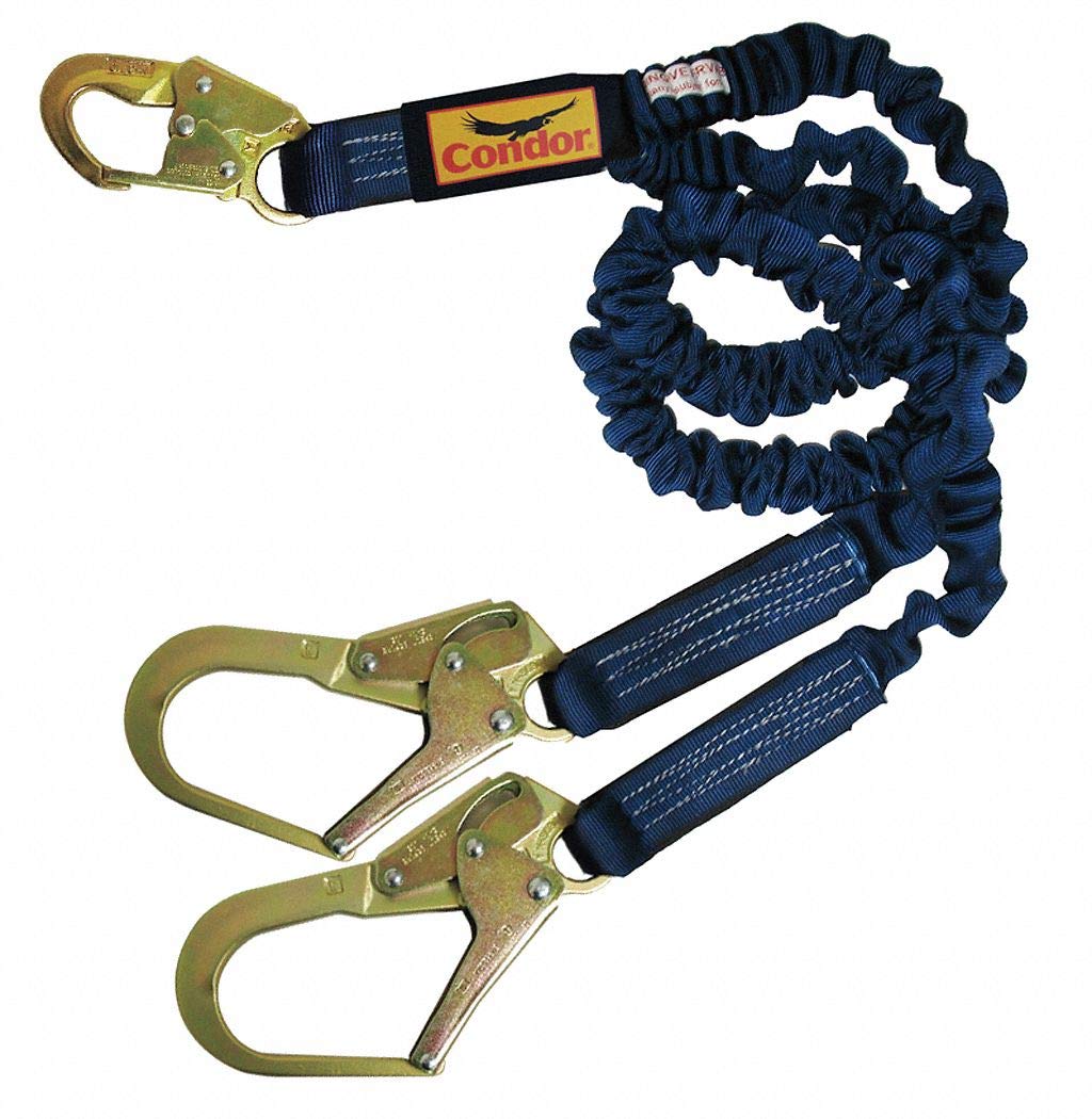 2 Leg Polyester Lanyard with Breakaway Safety Feature - Durable Blue Neck Strap for ID Badges, Keys & Work Accessories - Perfect for Offices, Schools, Conventions & Events