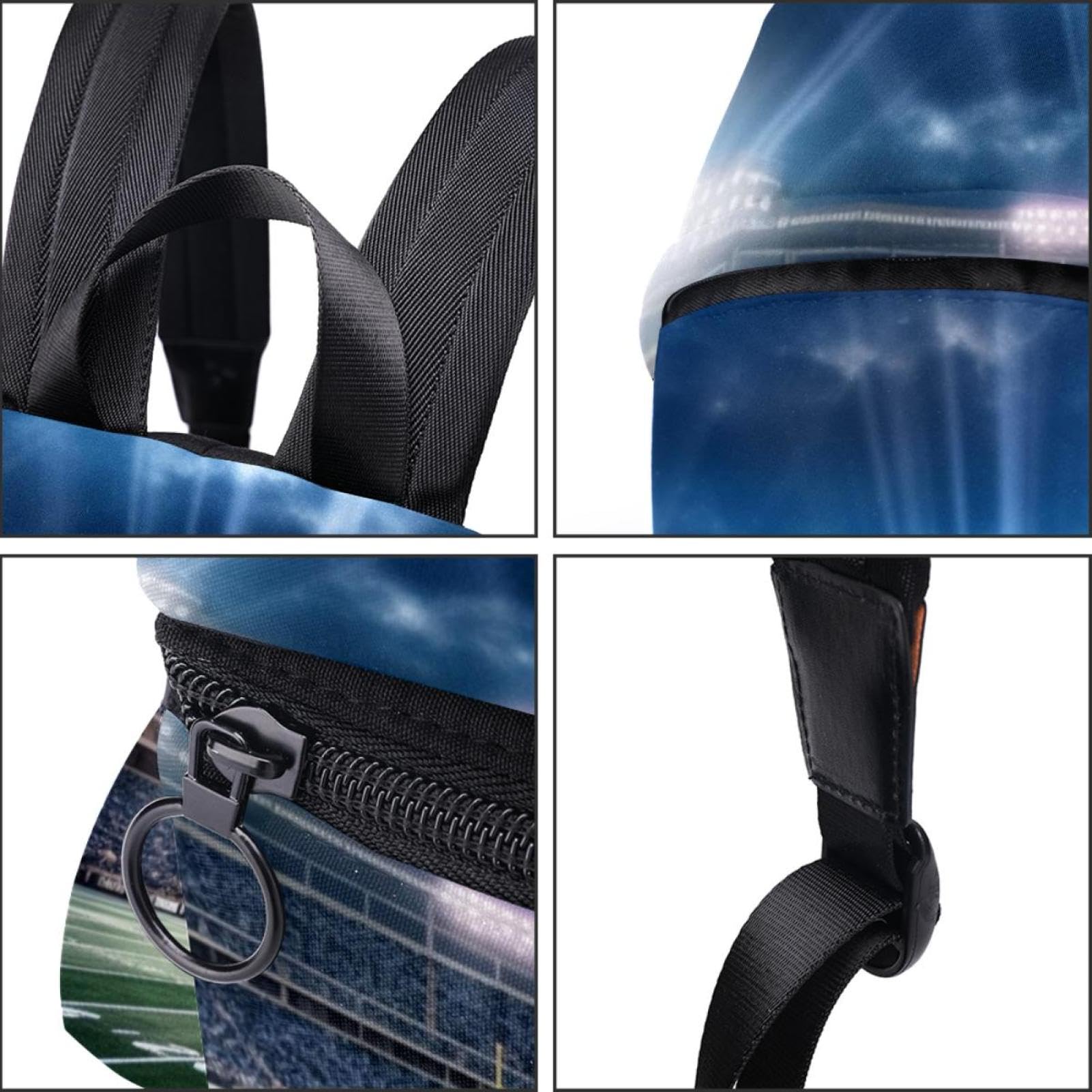 Best Travel & Work Backpack for Men & Women - Durable Laptop Backpack for Commuting, Hiking & American Football Games - Perfect for Office, School & Stadium Events