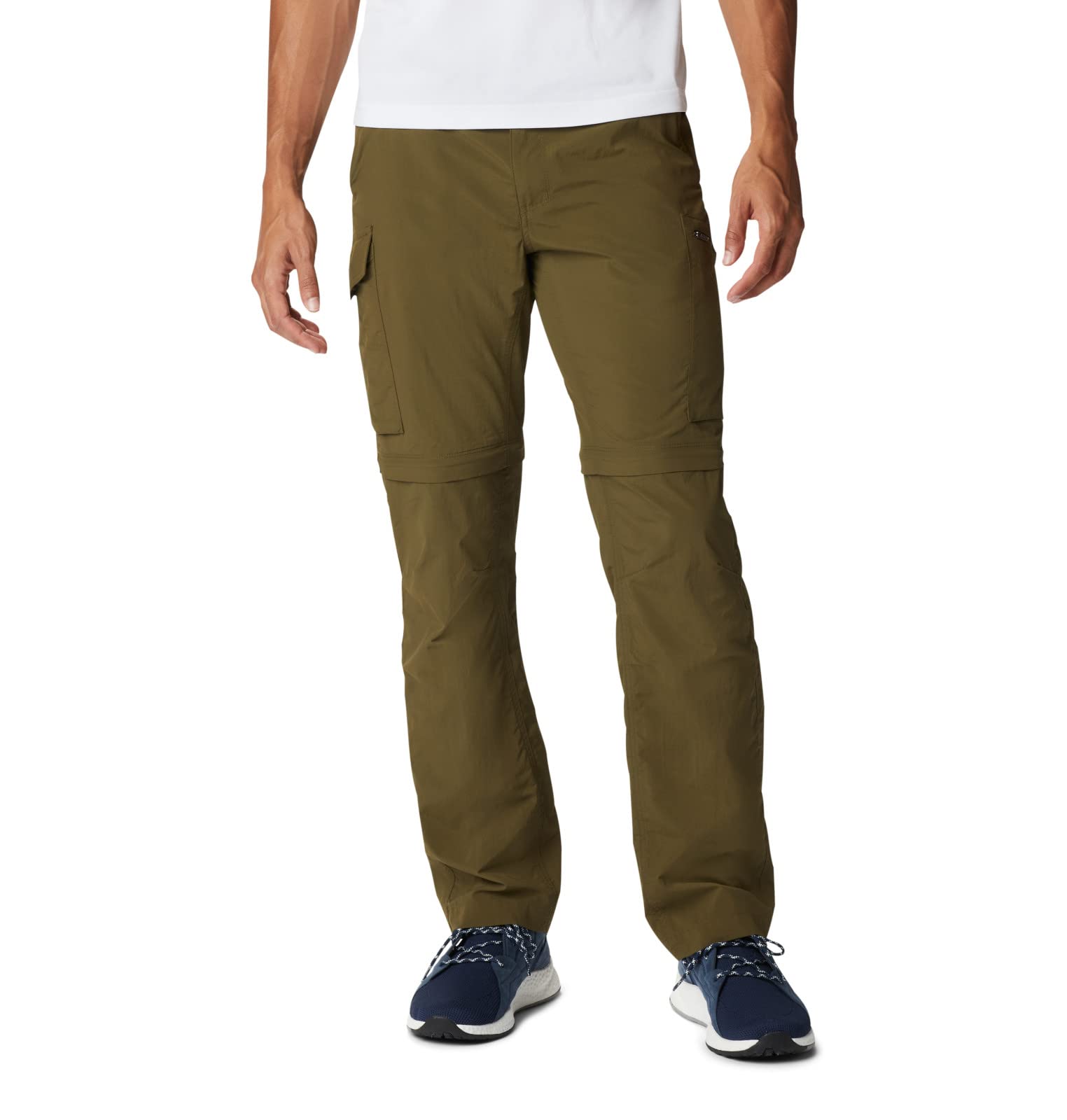 Columbia Men's Silver Ridge Convertible Pants - Lightweight Quick-Dry Hiking Pants with Zip-Off Legs for Outdoor Adventures, Camping & Travel