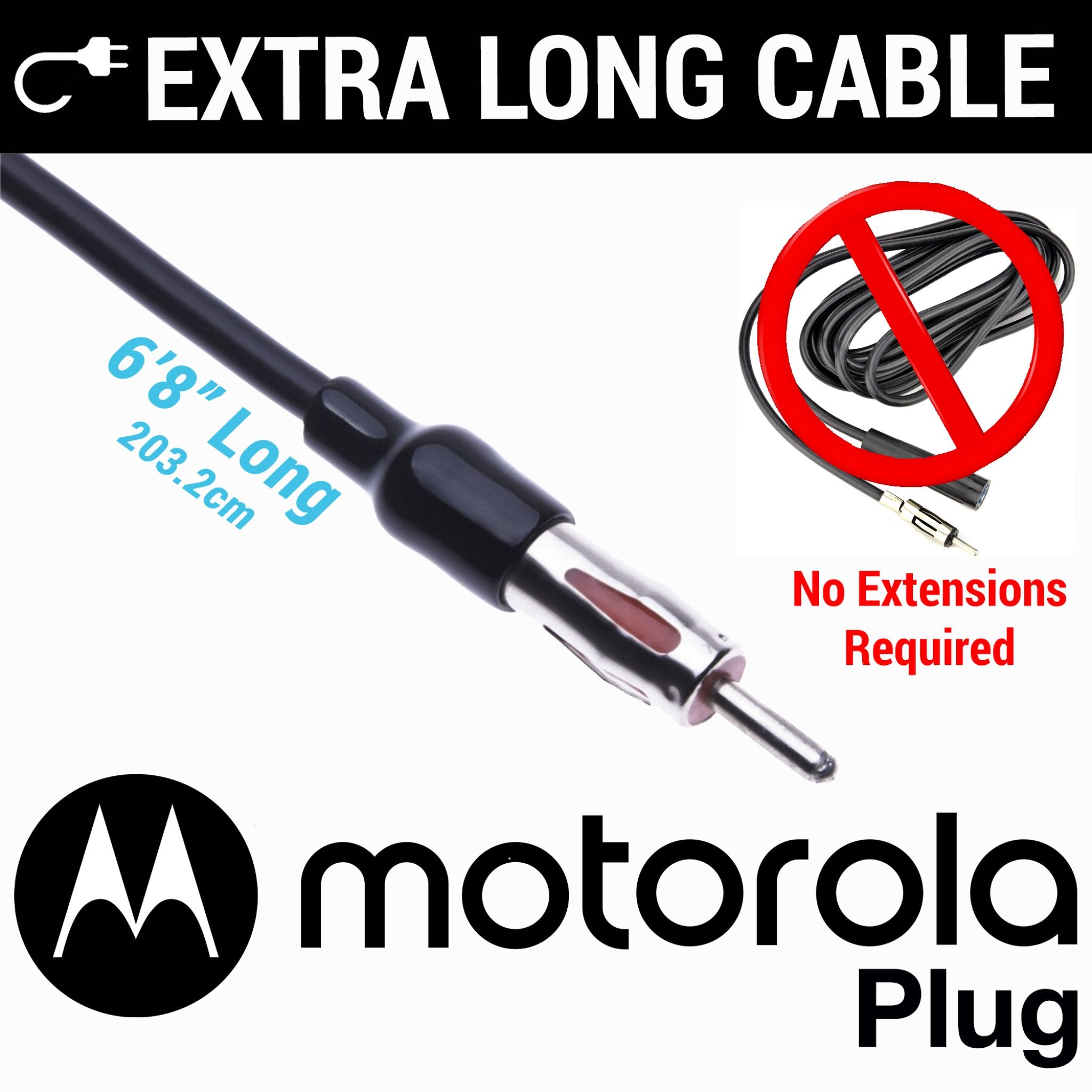 1903 Cadillac Model A AM/FM Radio Hidden Antenna Kit - 12V Electric Power - Perfect for Classic Car Restoration & Vintage Auto Enthusiasts
