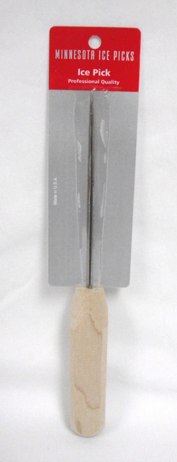 Professional Ice Pick #125 - Heavy Duty Stainless Steel Ice Chipper Tool for Bartenders, Chefs & Home Use - Perfect for Cocktails, Sculpting & Kitchen Prep