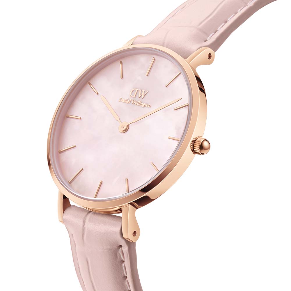 Daniel Wellington Petite Rouge DW00100514 Women's Watch - Minimalist Rose Gold Mesh Band for Everyday Wear & Special Occasions