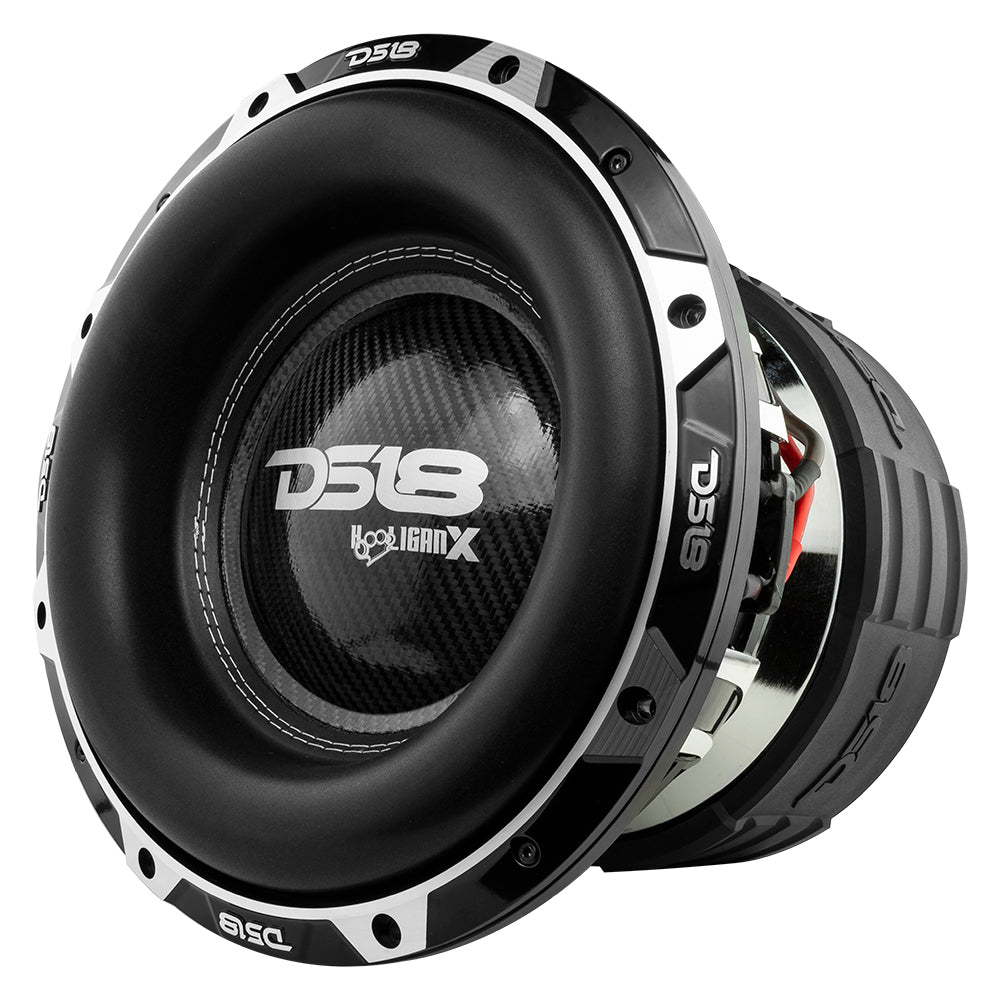 Hooligan X 12 Inch High Excursion Car Subwoofer - 4000 Watts RMS Power, 4 DVC 2 Ohm - Perfect for Bass-Heavy Car Audio Systems & Truck Sound Upgrades