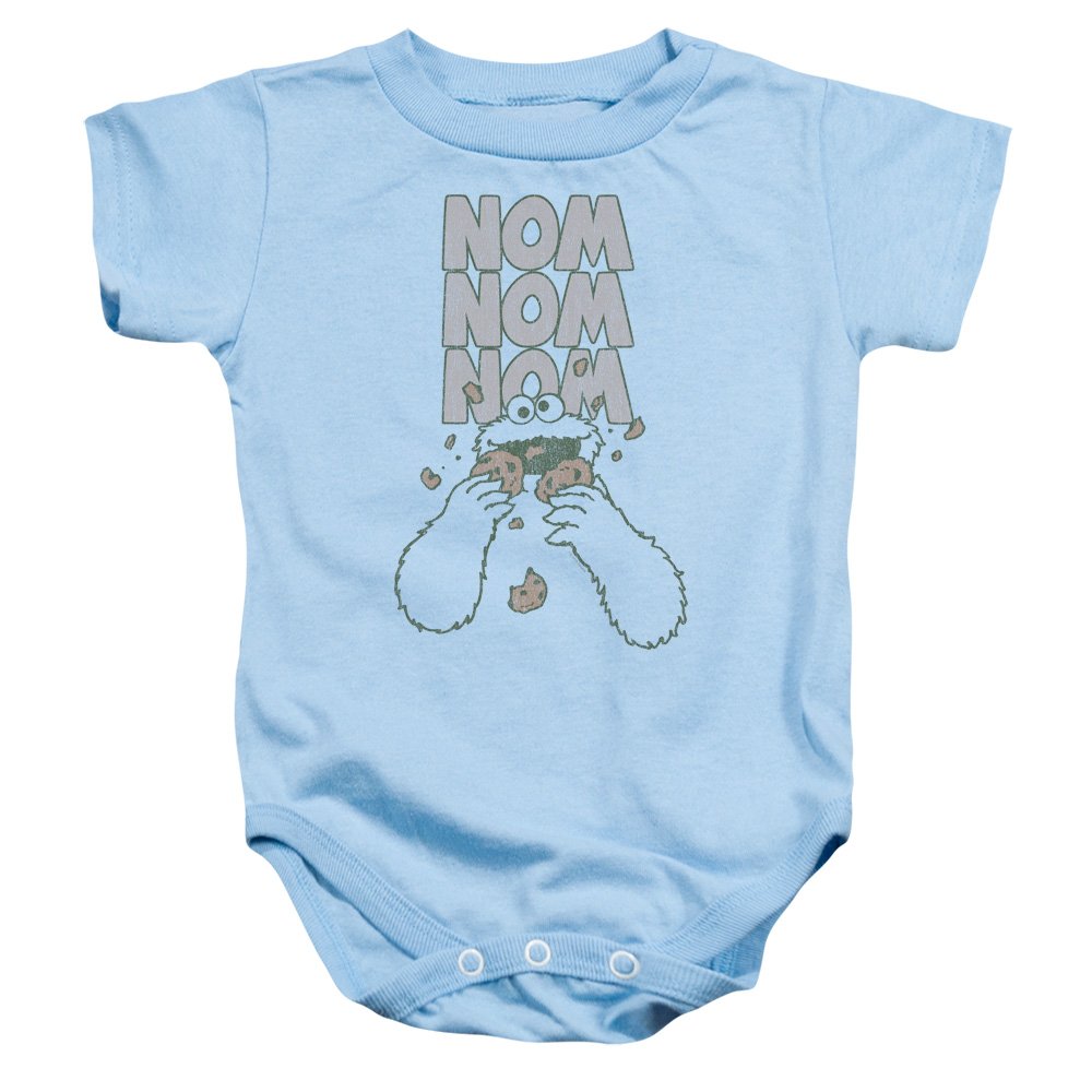 A&E Designs Cookie Monster Romper - Soft & Cute Baby Creeper for Boys & Girls | Perfect for Playtime, Photo Shoots & Birthday Gifts