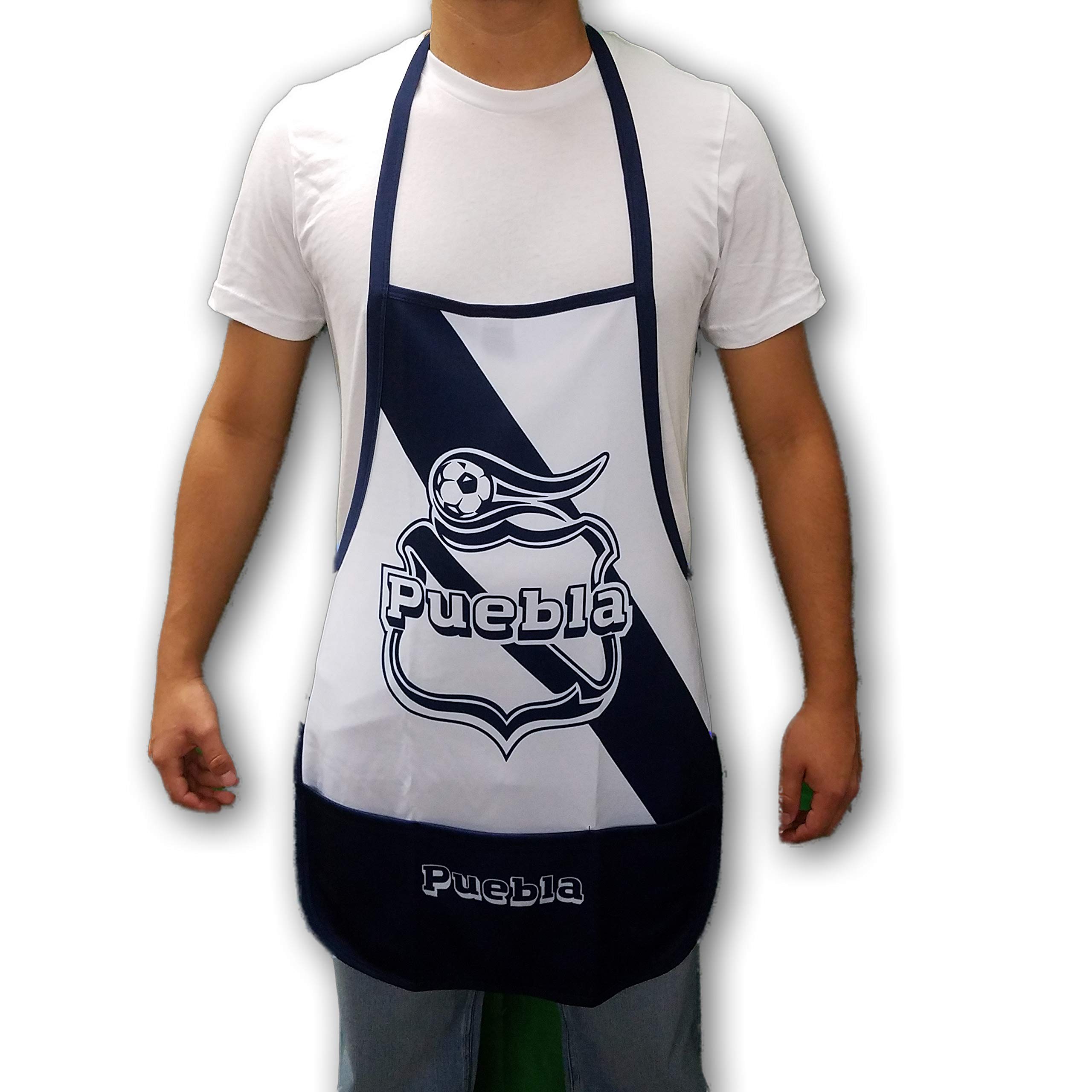 Premium Cub Puebla La Franja BBQ Kitchen Apron - Adjustable & Stylish Chef Apron for Cooking, Grilling & Outdoor BBQ - Perfect for Home Chefs & Professional Cooks