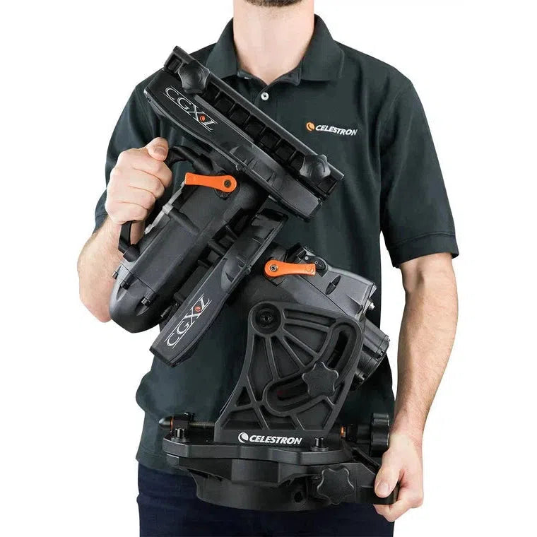 Celestron CGX L Equatorial Telescope Mount with Heavy-Duty Tripod for Astrophotography & Stargazing - Professional Astronomy Equipment for Backyard Observing and Deep Space Imaging