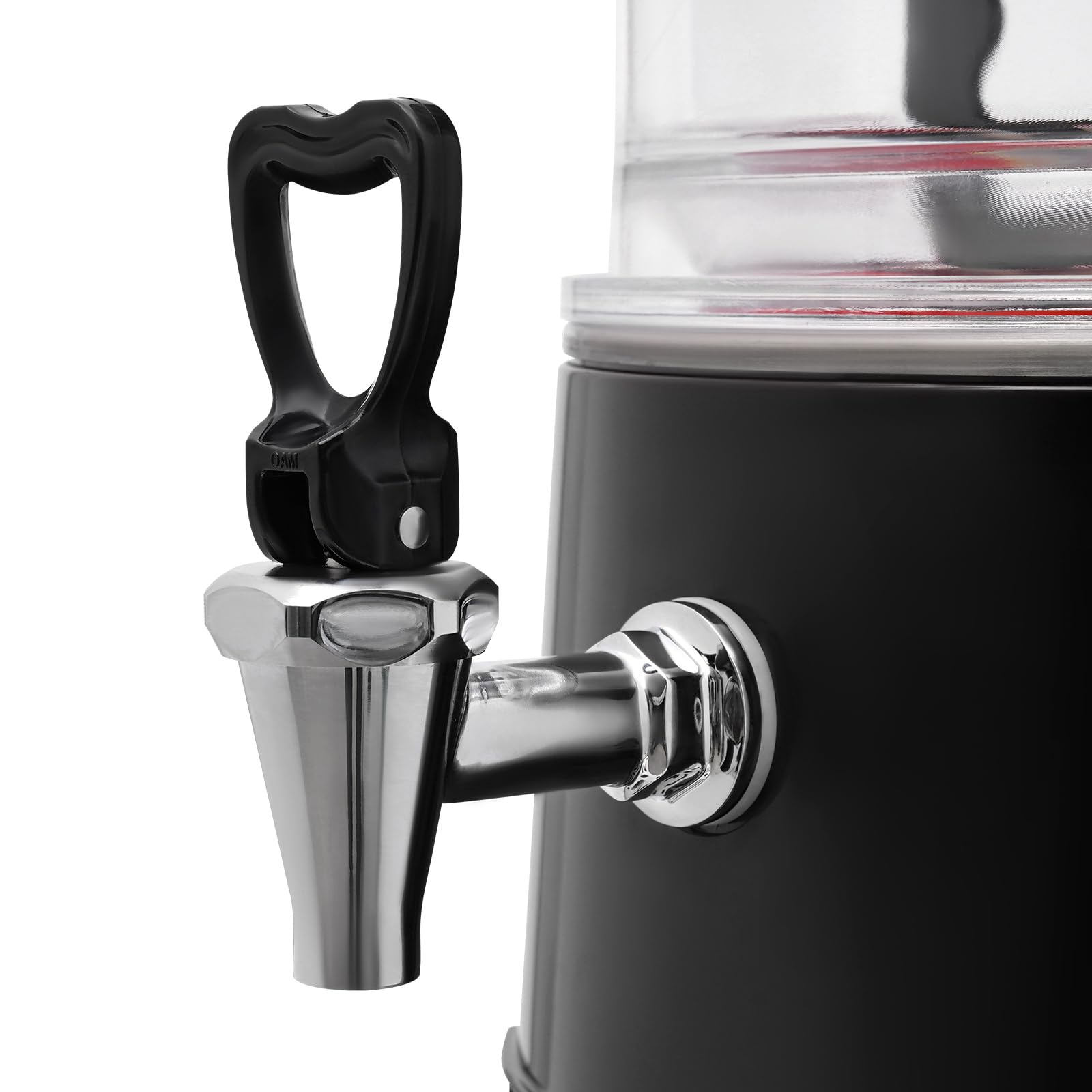 1.32 Gallon Commercial Hot Chocolate Maker Machine - Electric Chocolate Melting & Mixing Heater with Faucet (110V) for Coffee, Milk Tea, Desserts - Perfect for Cafés, Bakeries & Hot Beverage Shops