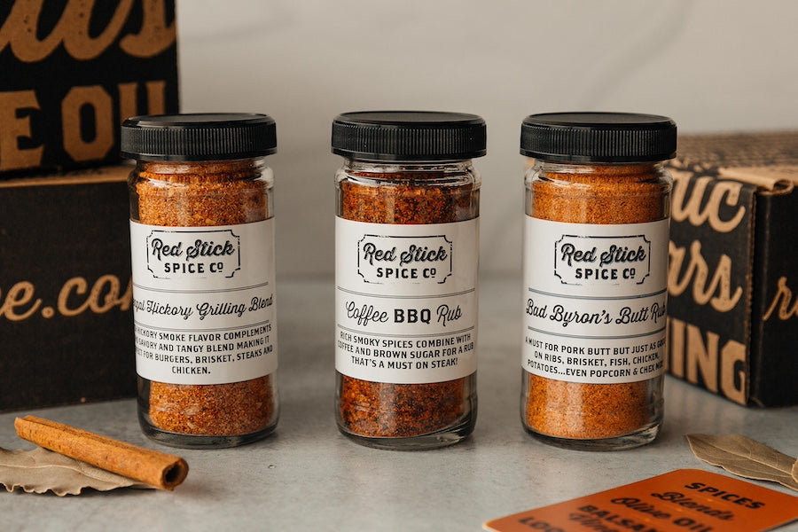 Winner, Winner Chicken Dinner Seasoning Gift Box - Premium BBQ & Grilling Spice Set for Chicken, Meat & Vegetables - Perfect for Home Cooks, Outdoor Camping & Party Cooking Gifts