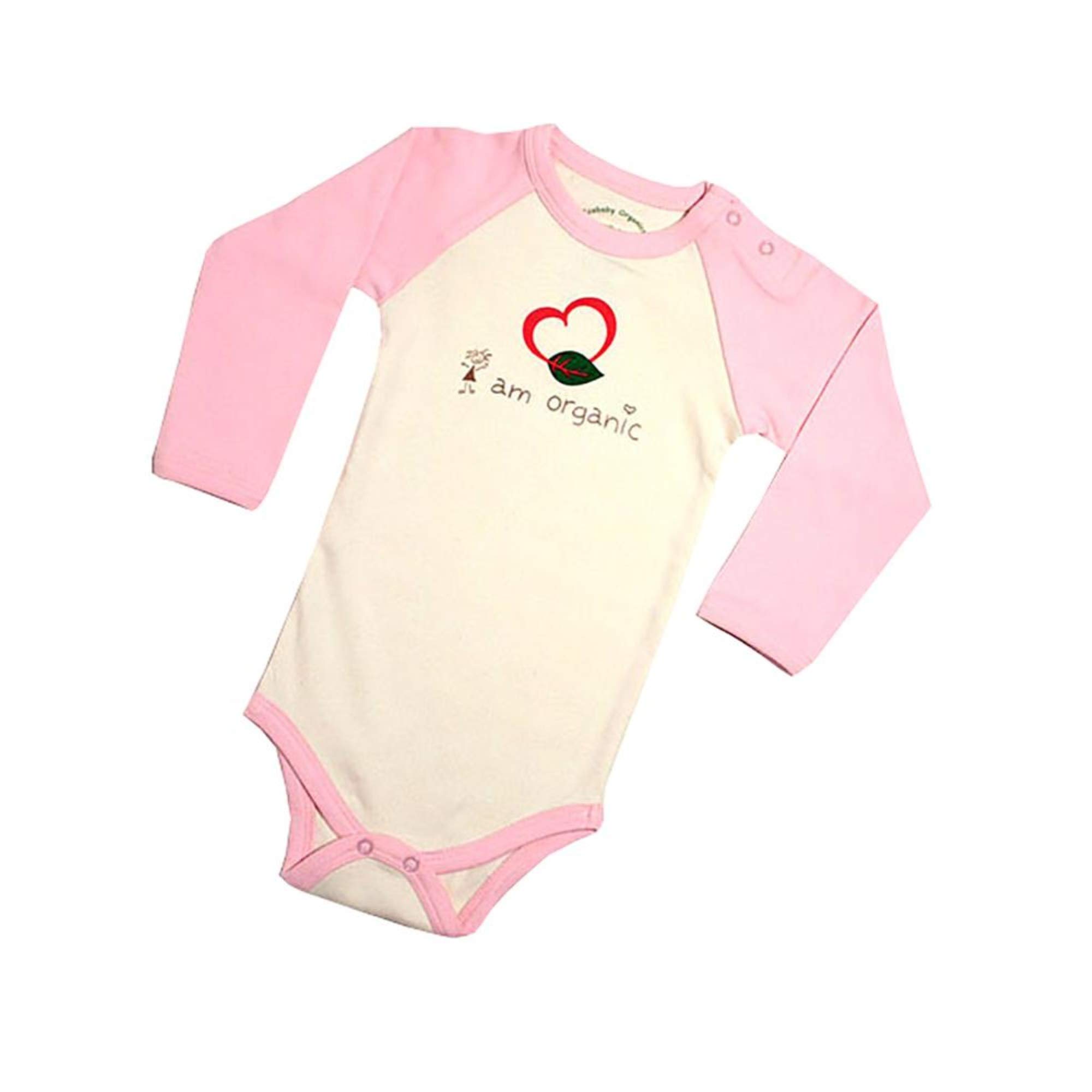 Organic Cotton Long Sleeve Bodysuits for Babies 6-12 Months | Soft & Breathable Onesies | Perfect for Everyday Wear, Playtime & Sleep