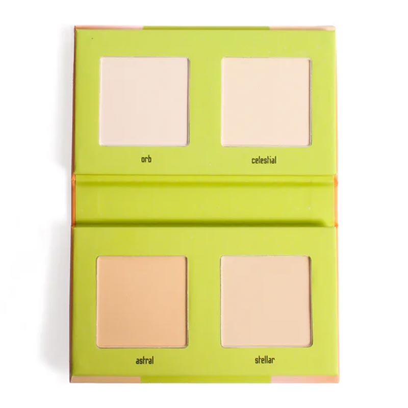 Made By Mitchell Eyelights Brightening Powder Palette - Vegan & Cruelty-Free Eye Brightener for Dark Circles, Natural Makeup for Day & Night Looks - Perfect for Everyday Wear & Special Occasions