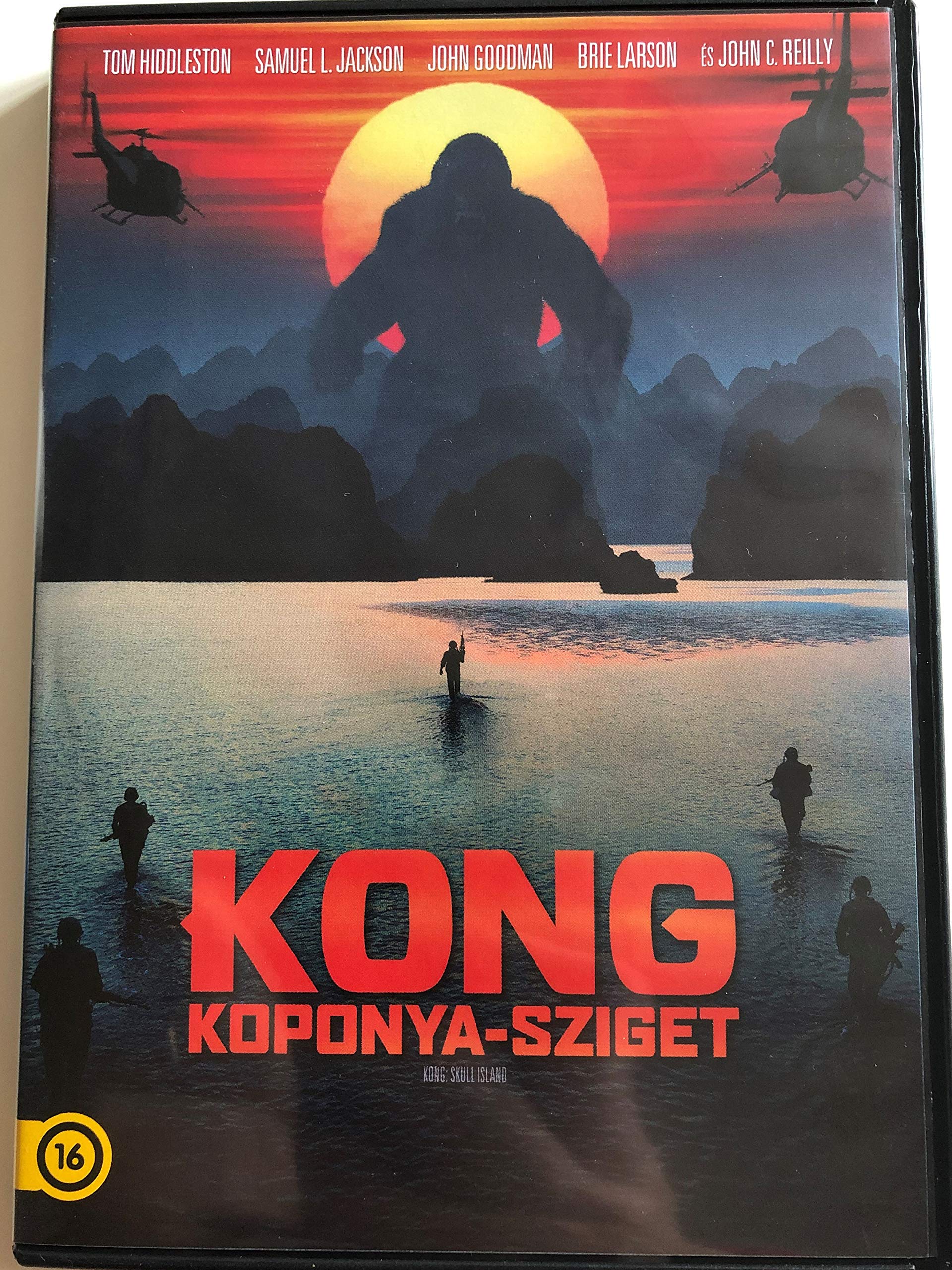 Kong Skull Island Blu-ray DVD - Action Adventure Movie with Tom Hiddleston & Brie Larson - Perfect for Movie Nights & Collector's Edition