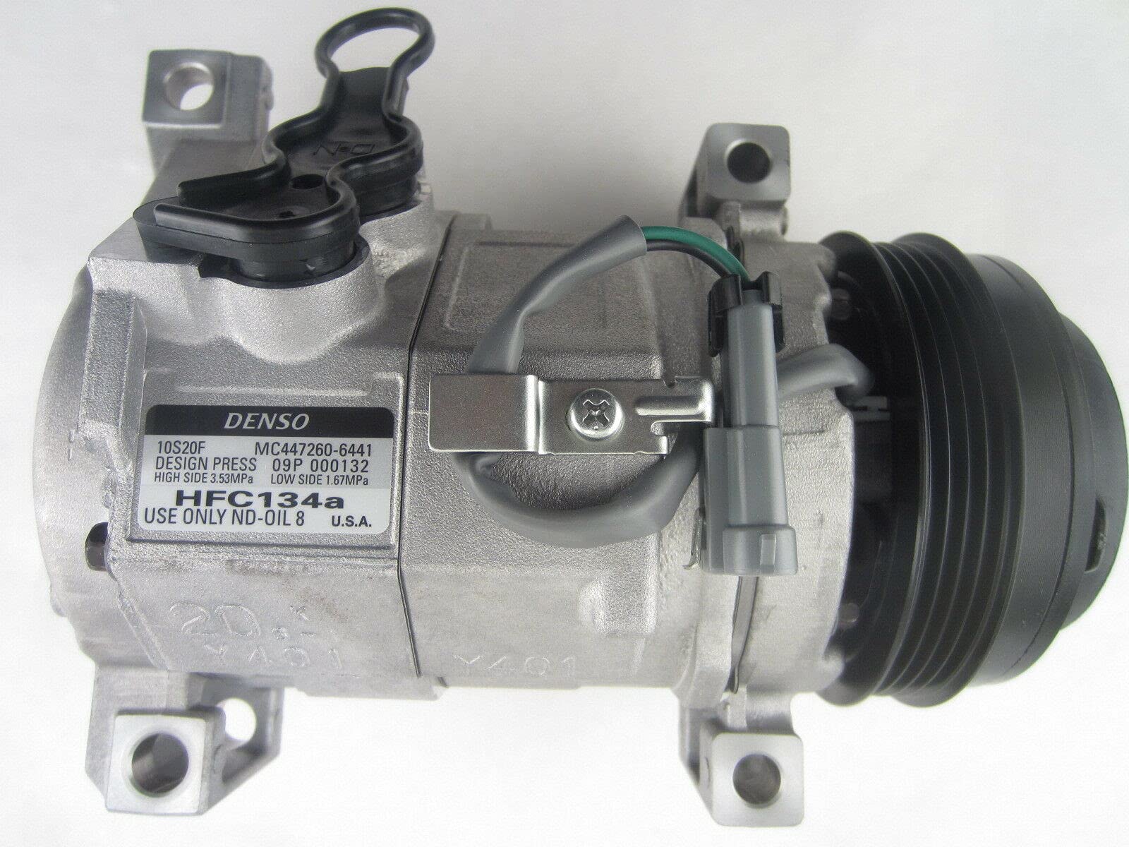 New OEM A/C Compressor 10S20F Compatible with Cadillac Chevrolet GMC Hummer Isuzu - Perfect for Car AC Repair & Summer Cooling