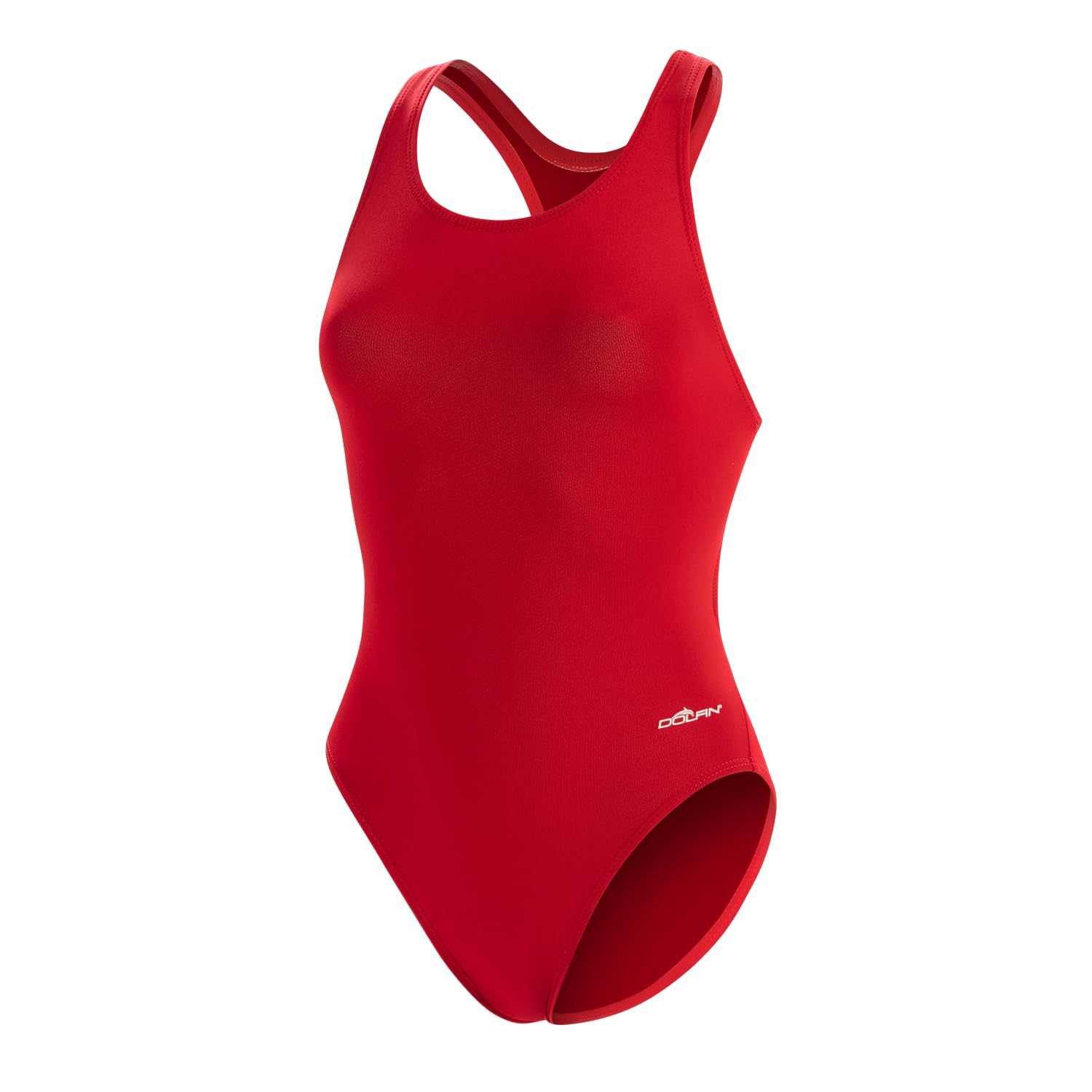 **Dolfin Athletic One Piece Swimsuit for Women - High-Performance Pro Racerback & Keyhole Back Design - Ideal for Swim Training, Lap Swimming, Water Aerobics & Competitive Sports**