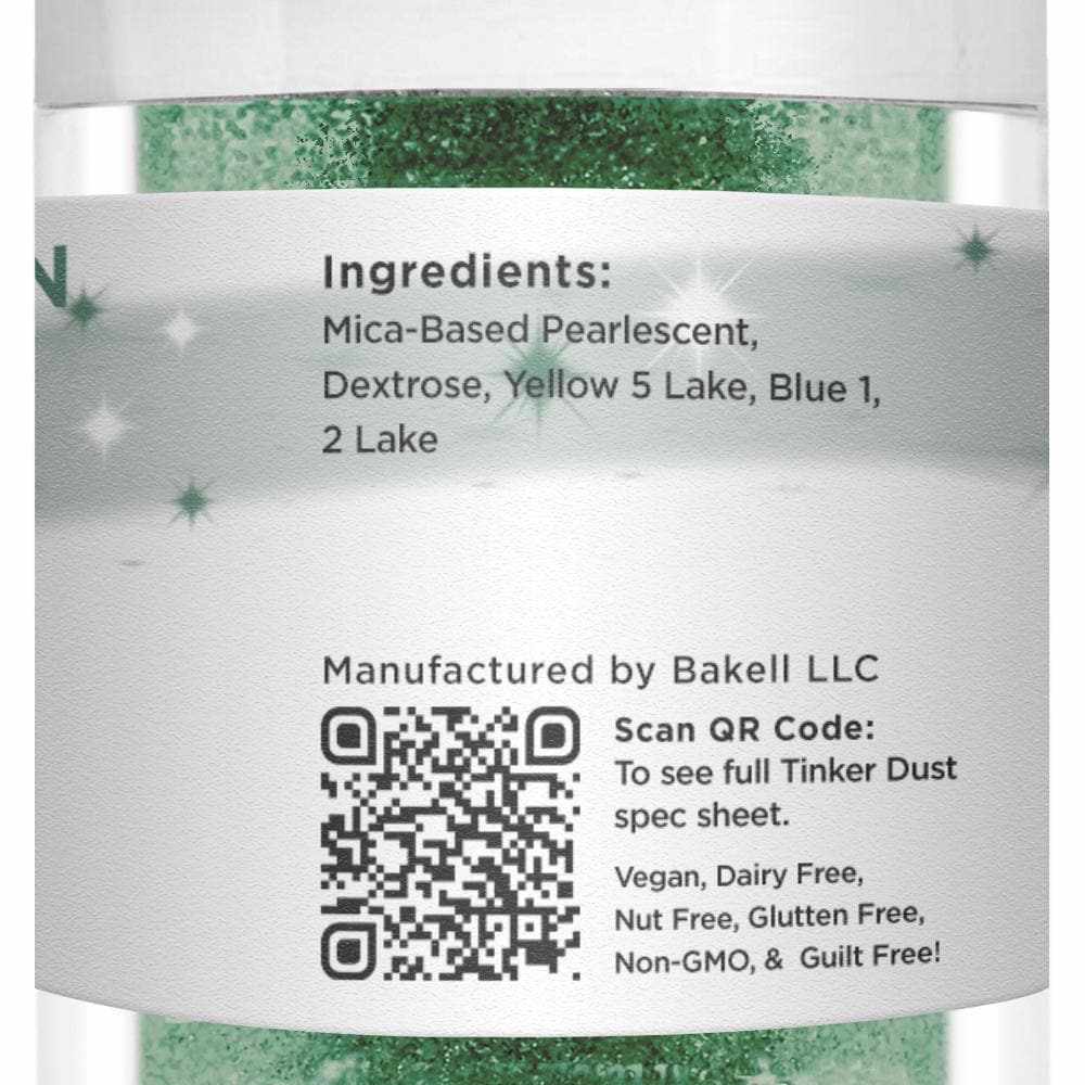 Christmas Collection Tinker Dust Combo Pack B (12 PC SET) 25 Gram Jar - Perfect for Holiday Crafts, DIY Projects & Festive Decorations