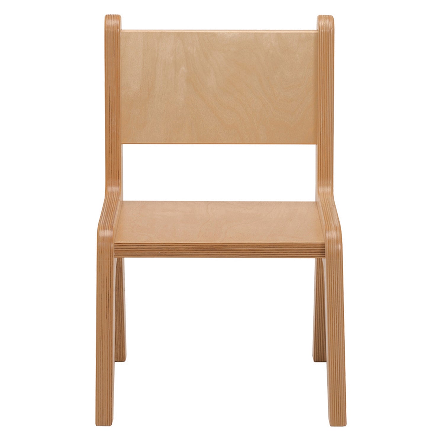 Whitney Plus 14H Natural Wooden Chair - Ergonomic Home Office Chair for Comfortable Working & Studying - Perfect for Home Office, Study Room, or Workspace