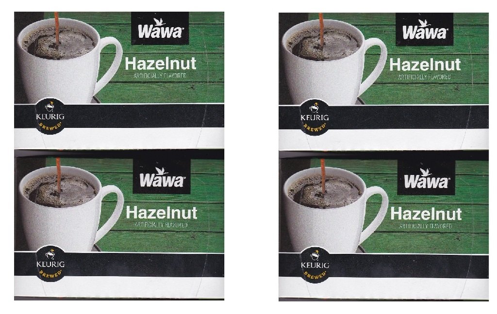 Wawa Hazelnut Single Cup Coffee K-Cups for Keurig Brewers - 48 Count | Rich & Smooth Flavor | Perfect for Home, Office & Morning Brews