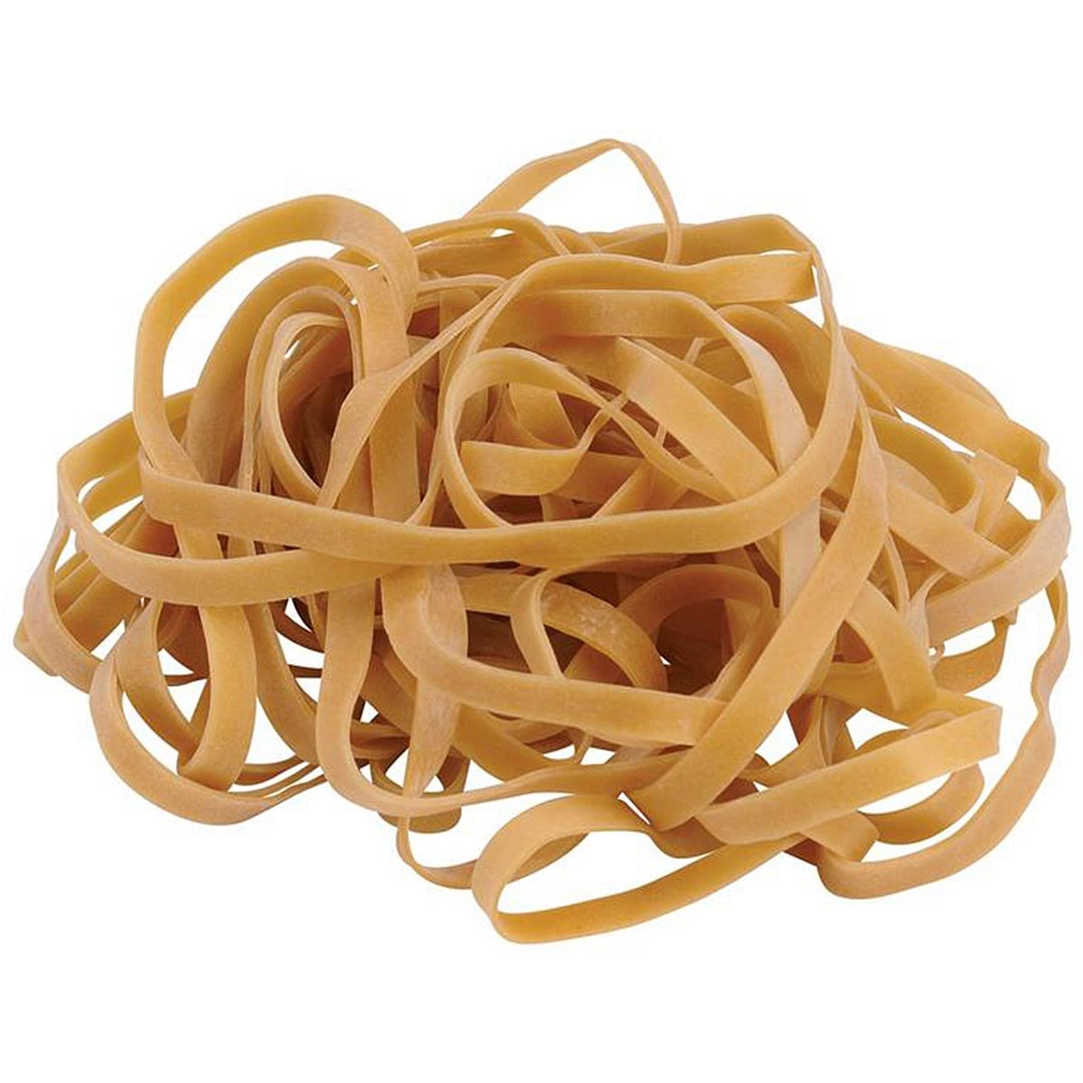 454G Size 65 Rubber Bands - Heavy Duty Elastic Bands for Office, School, Crafts, and Packaging - 1000 Pieces Bulk Pack