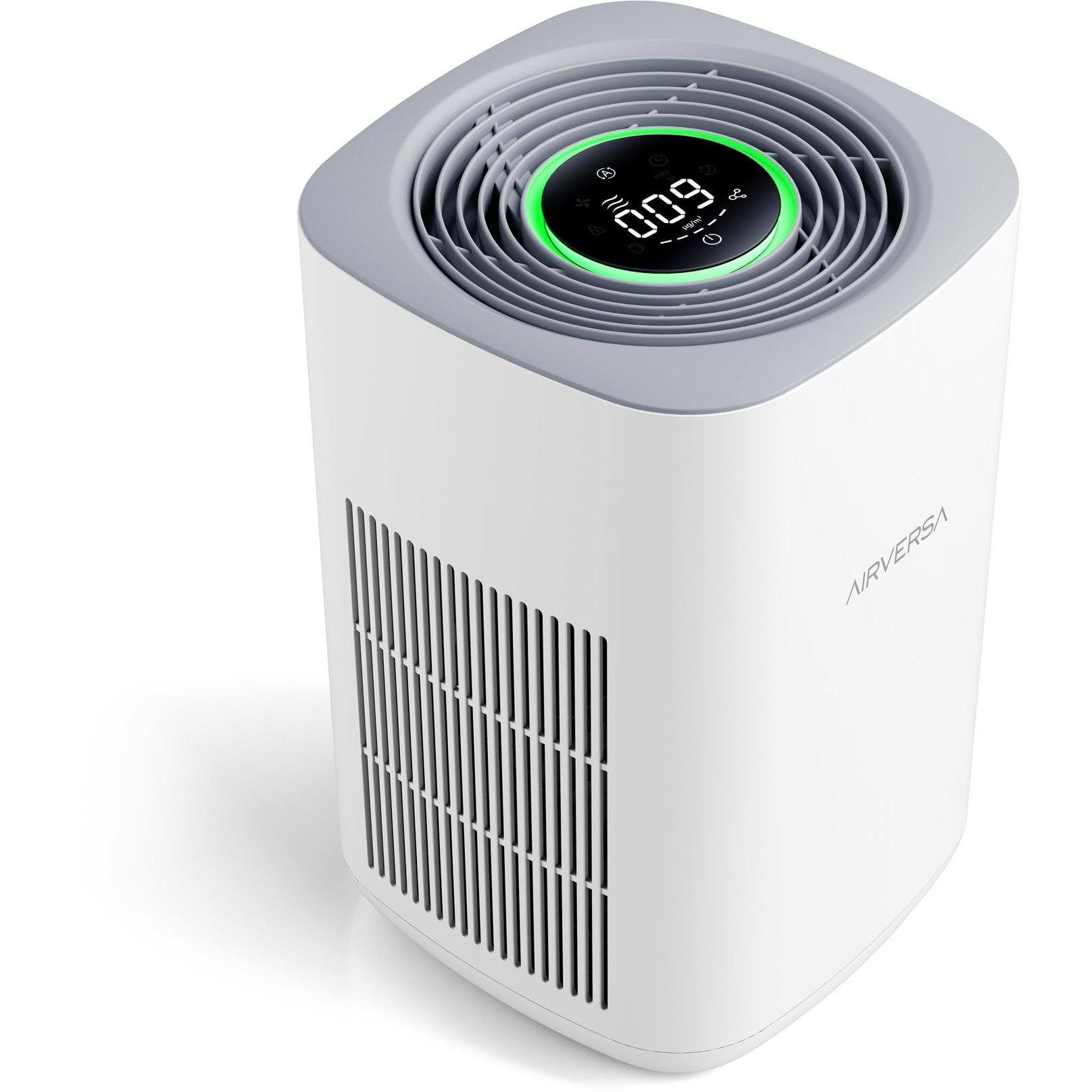 Airversa Purelle HEPA Air Purifier with HomeKit & Thread Support - Smart Air Cleaner for Allergies, Dust, and Pet Dander - Perfect for Bedrooms, Living Rooms, and Offices