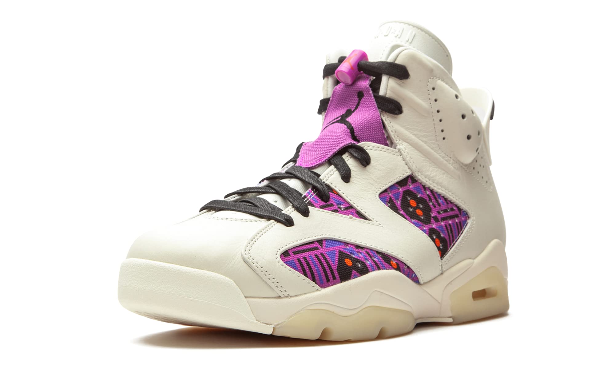 Jordan Air 6 Quai 54 Purple Men's Basketball Shoes - Size 8 | Retro Sneakers for Streetwear & Basketball Performance