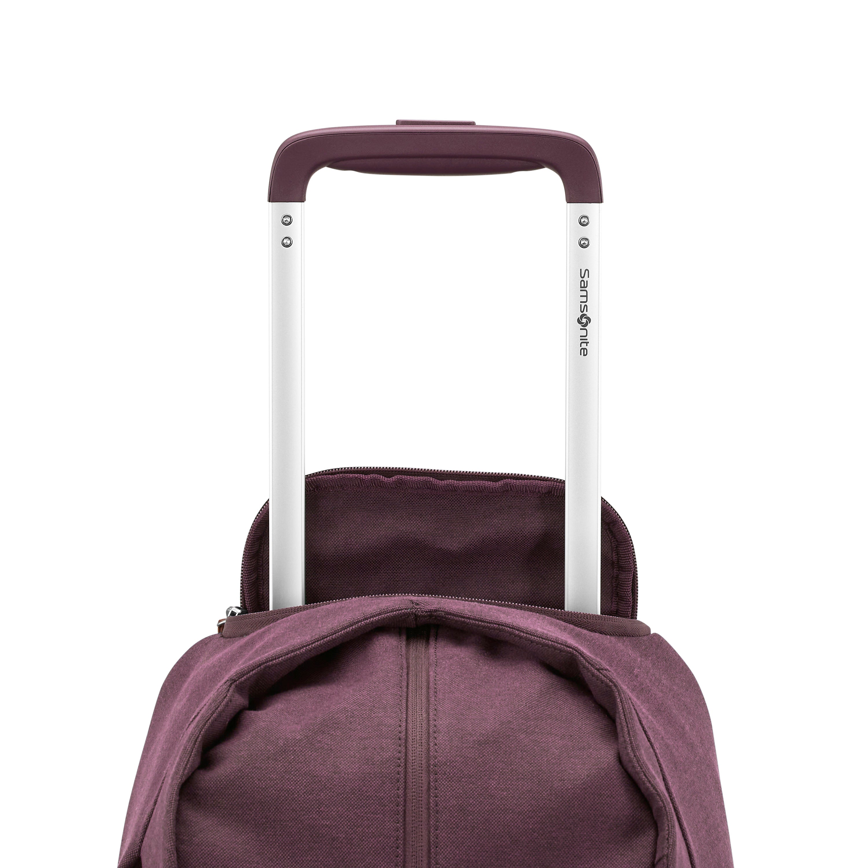 Samsonite Virtuosa Wheeled Duffle Bag - Lightweight Expandable Carry-On Luggage for Travel, Business & Gym - Spinner Suitcase with 360° Wheels & TSA Lock