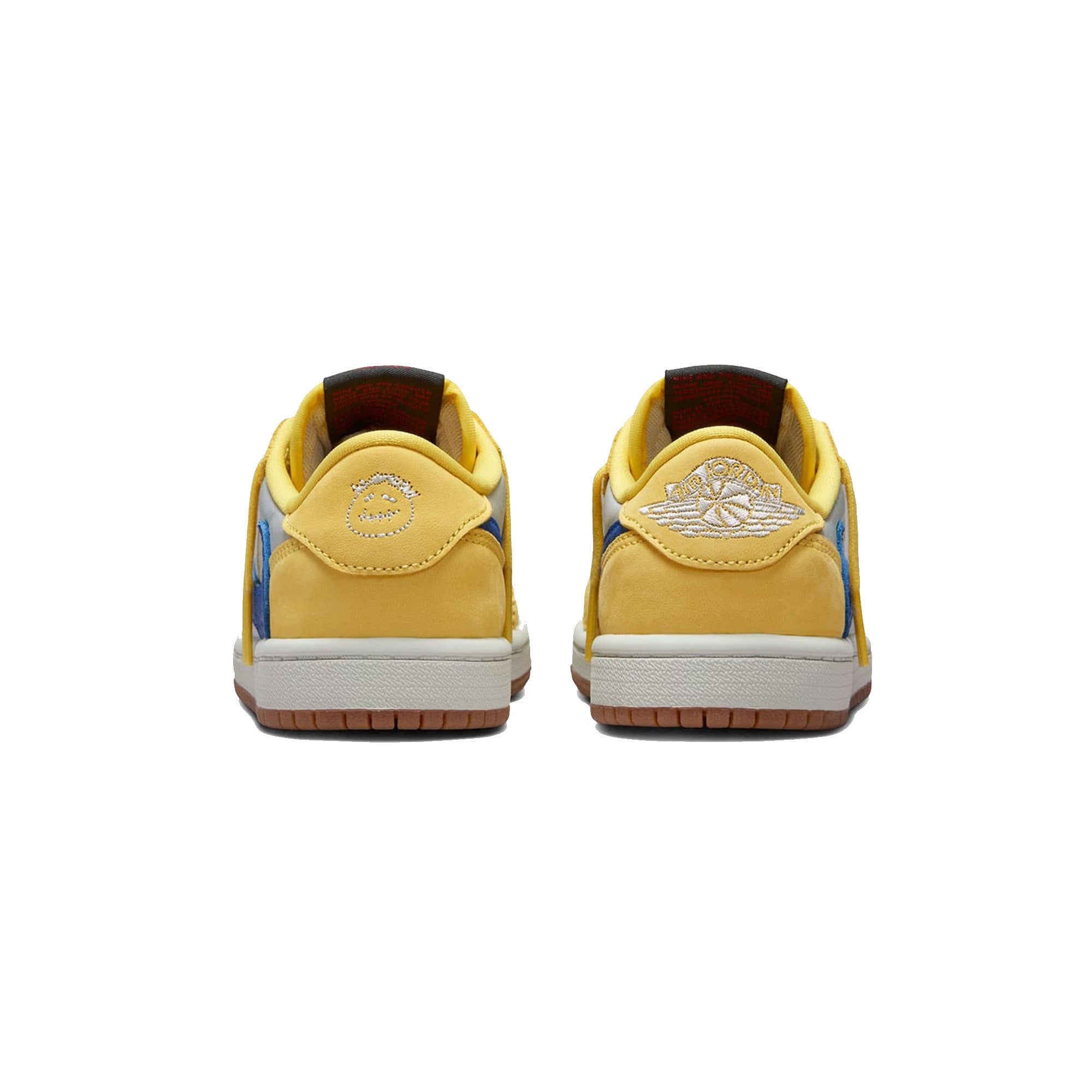 Air Jordan 1 Retro Low OG SP Travis Scott 'Canary' PS Sneakers (2024) - Limited Edition Basketball Shoes for Men, Streetwear Fashion & Casual Wear
