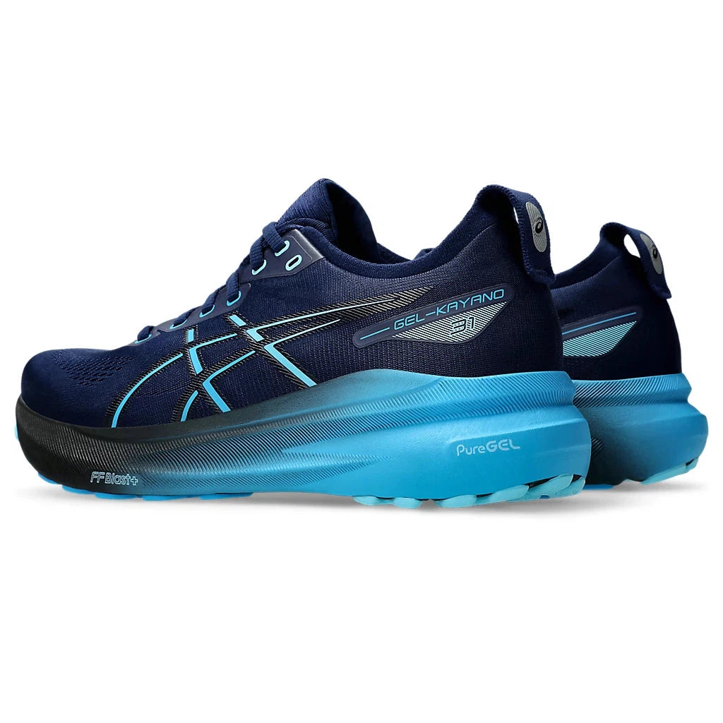 ASICS Men's Gel Kayano 31 Running Shoes - Lightweight Cushioned Support for Marathon Training & Road Running | Perfect for Jogging, Gym Workouts & Everyday Comfort