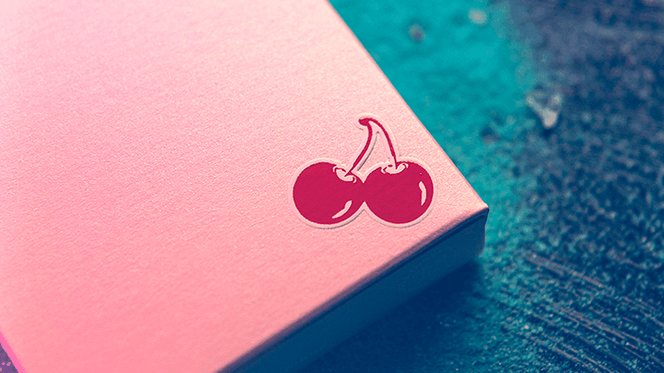 Premium Cherry Casino House Deck Playing Cards - Flamingo Pink Design for Poker, Blackjack & Magic Tricks | Perfect for Game Nights, Parties & Collectors