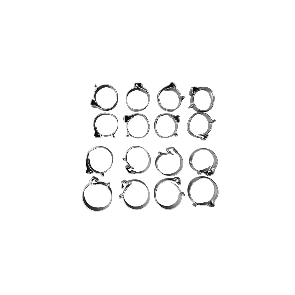 Complete A/C Hose & Fitting Kit for Custom Air Conditioning Lines - Includes #10 Fittings with Service Port, E-Z Clip Hose Ends, Cages, Clips, O-Ring Kit & Oil Tube | Perfect for Automotive AC Repair, RV & Home AC Maintenance