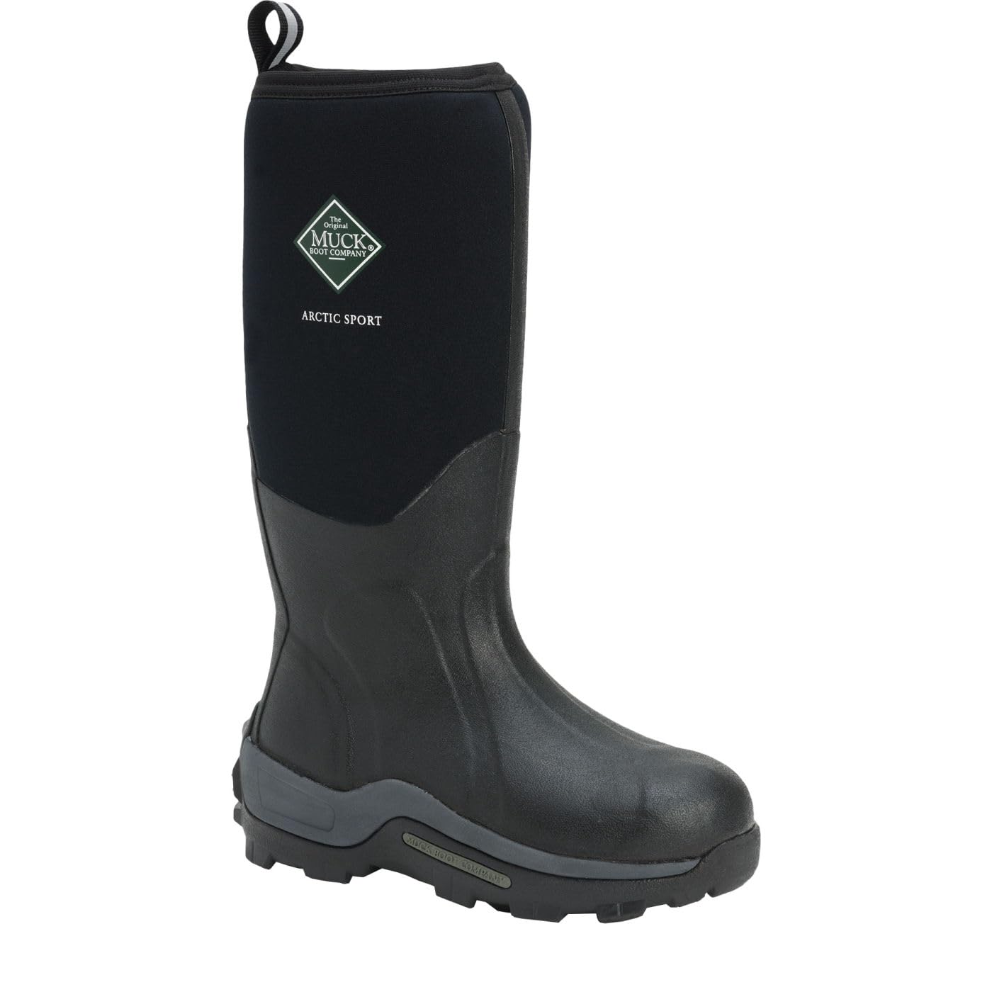 MUCK Arctic Sport Tall Boots for Men - Waterproof Winter Boots, Insulated Rubber Boots for Hunting, Fishing, Hiking & Outdoor Work - Cold Weather Footwear for Snow, Mud & Wet Conditions