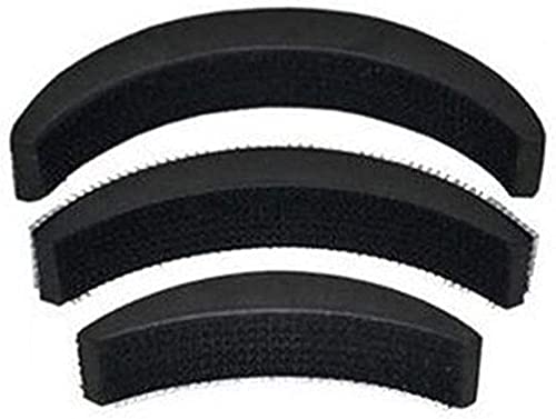 RKR Hair Volumizing Black 3-in-1 Bumpit Hair Clip for Volume & Lift - Hair Styling Accessories for Updos, Ponytails & Special Occasions