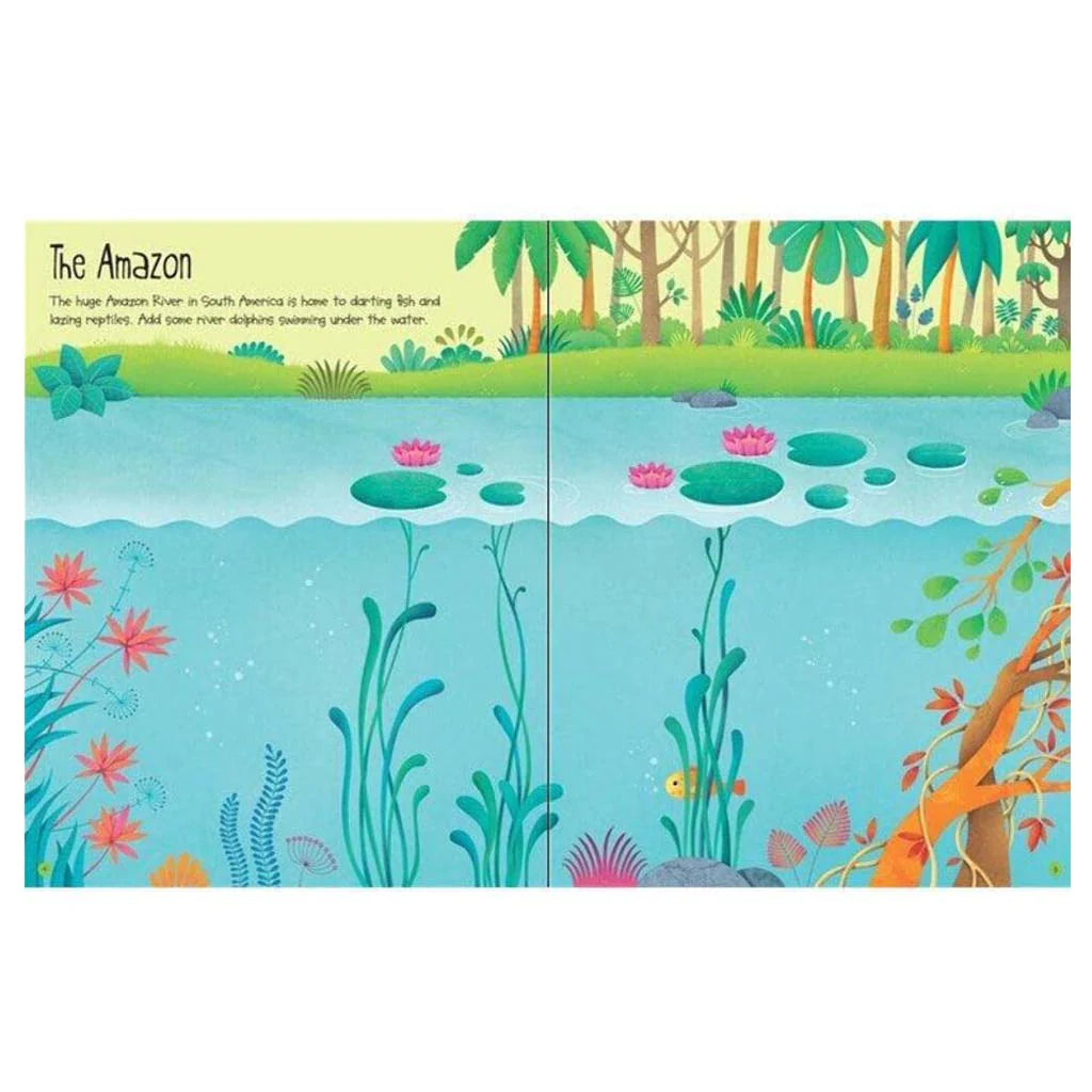 First Sticker Book - Jungle Adventure Stickers for Kids | Fun Learning Activity for Toddlers & Preschoolers | Perfect for Scrapbooking, DIY Crafts & Party Favors