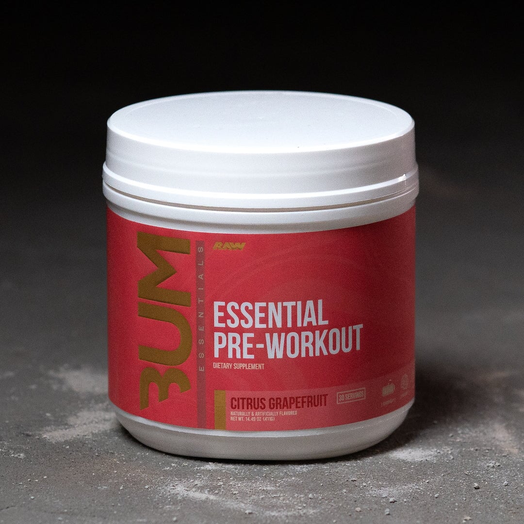 CBUM Essential Pre Workout Supplement - Energy Booster & Muscle Performance Enhancer for Gym, Fitness & Bodybuilding Training