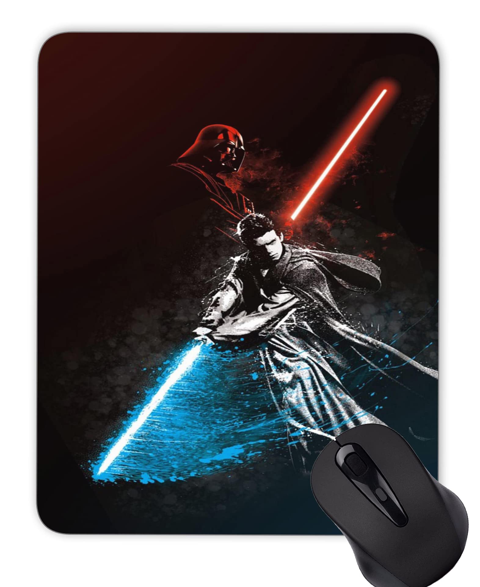 Anime Square Custom Gaming Mouse Pad - Non-Slip Rubber Base for Laptop & Office Desktop - Perfect for PC Gaming, Work & Home Office (AB-02)