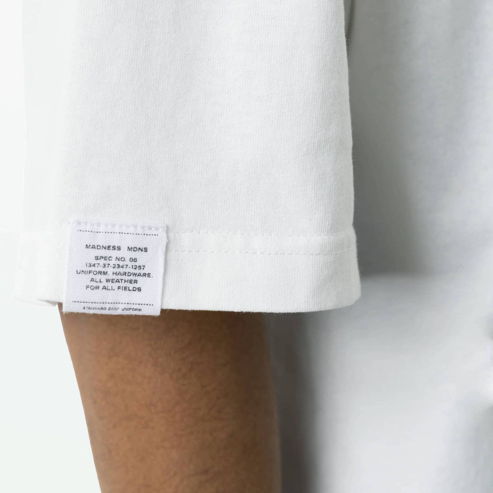 MADNESS A.W.A.N.P Graphic Print White T-Shirt for Men - Streetwear Fashion Tee for Casual Wear & Urban Style